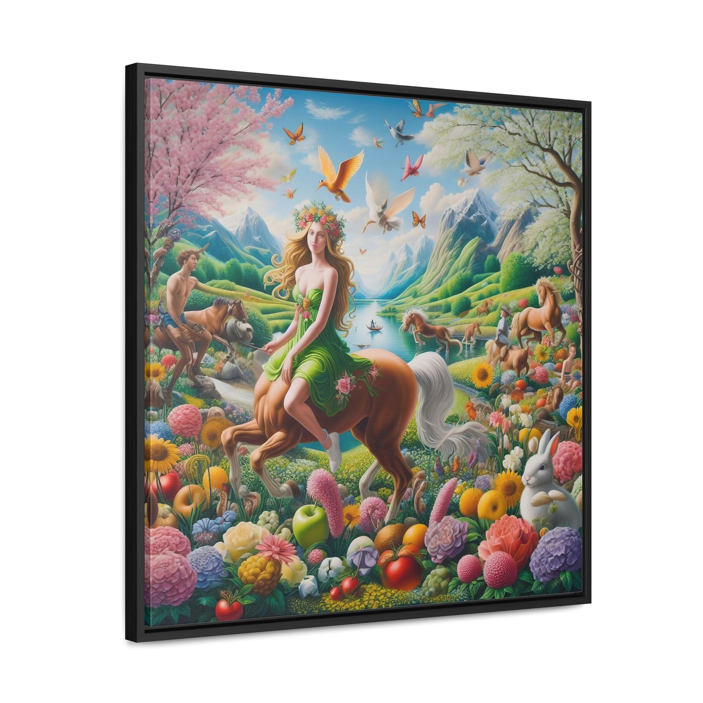 Framed Gallery Canvas Wrap - Spring 9