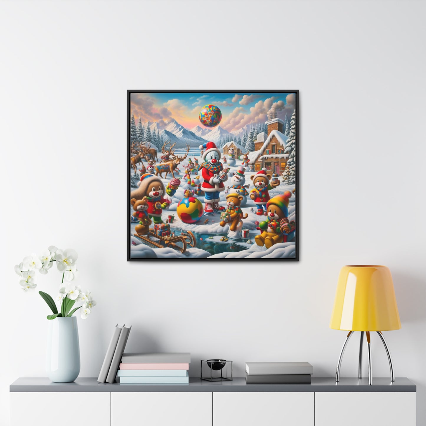 Framed Gallery Canvas Wrap - Winter 108