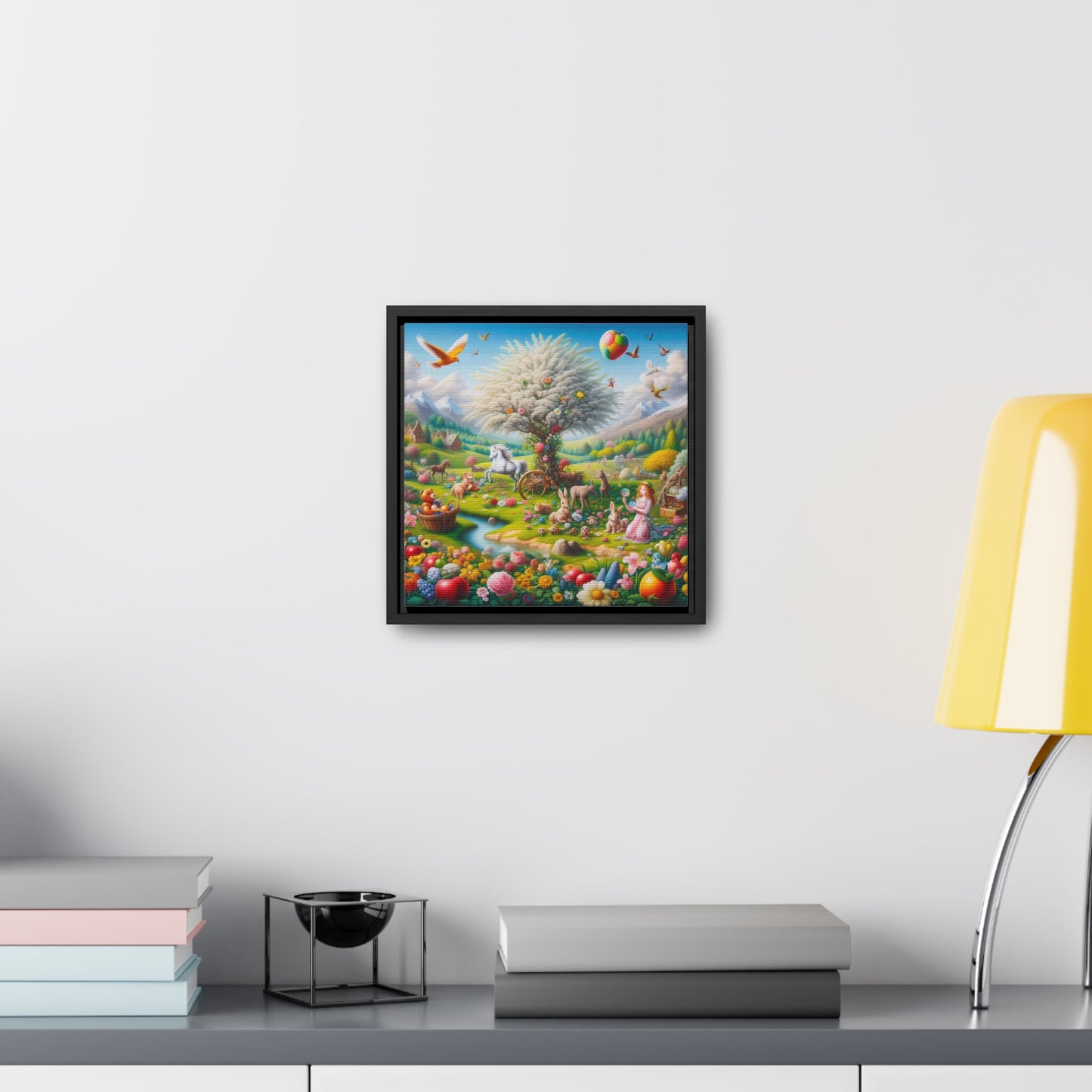 Framed Gallery Canvas Wrap - Spring 127
