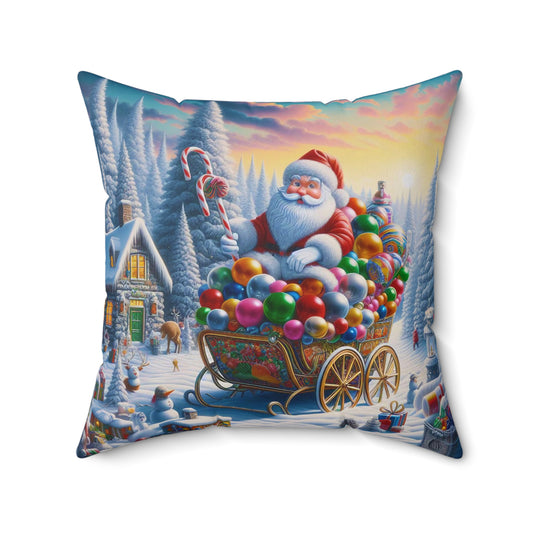 Spun Polyester Square Pillow - Winter 220