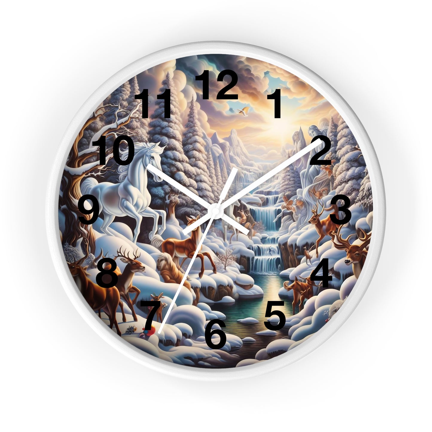 Wall Clock - Winter 116