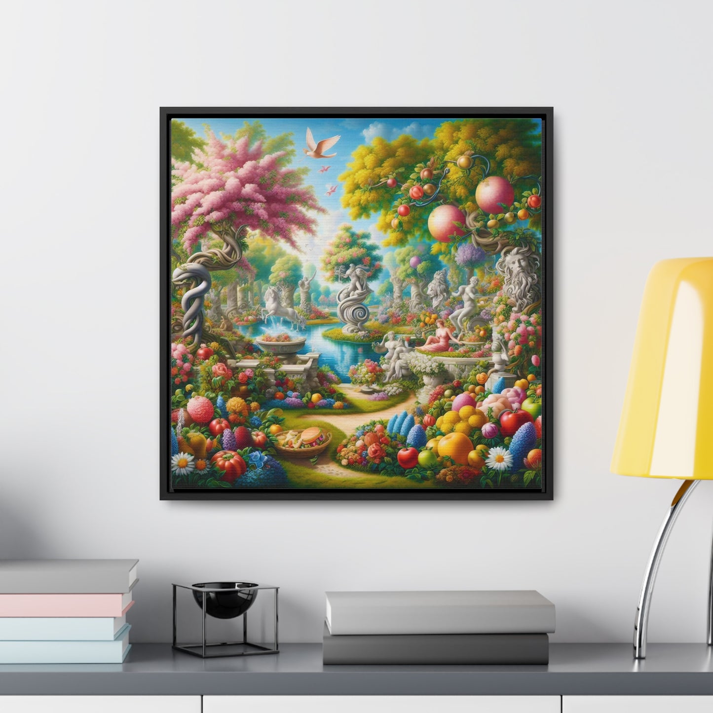 Framed Gallery Canvas Wrap - Spring 47