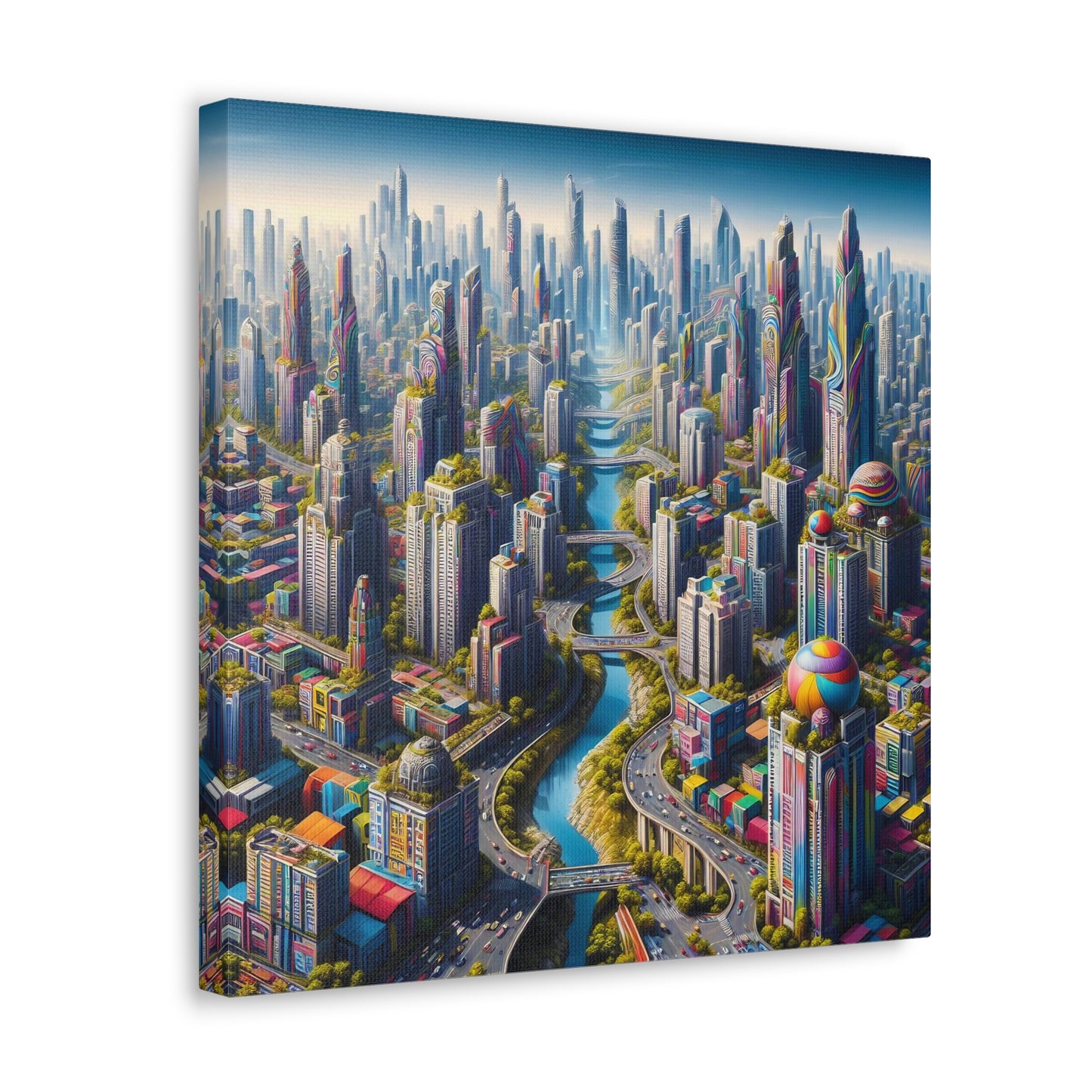 Canvas Gallery Wrap - City 11