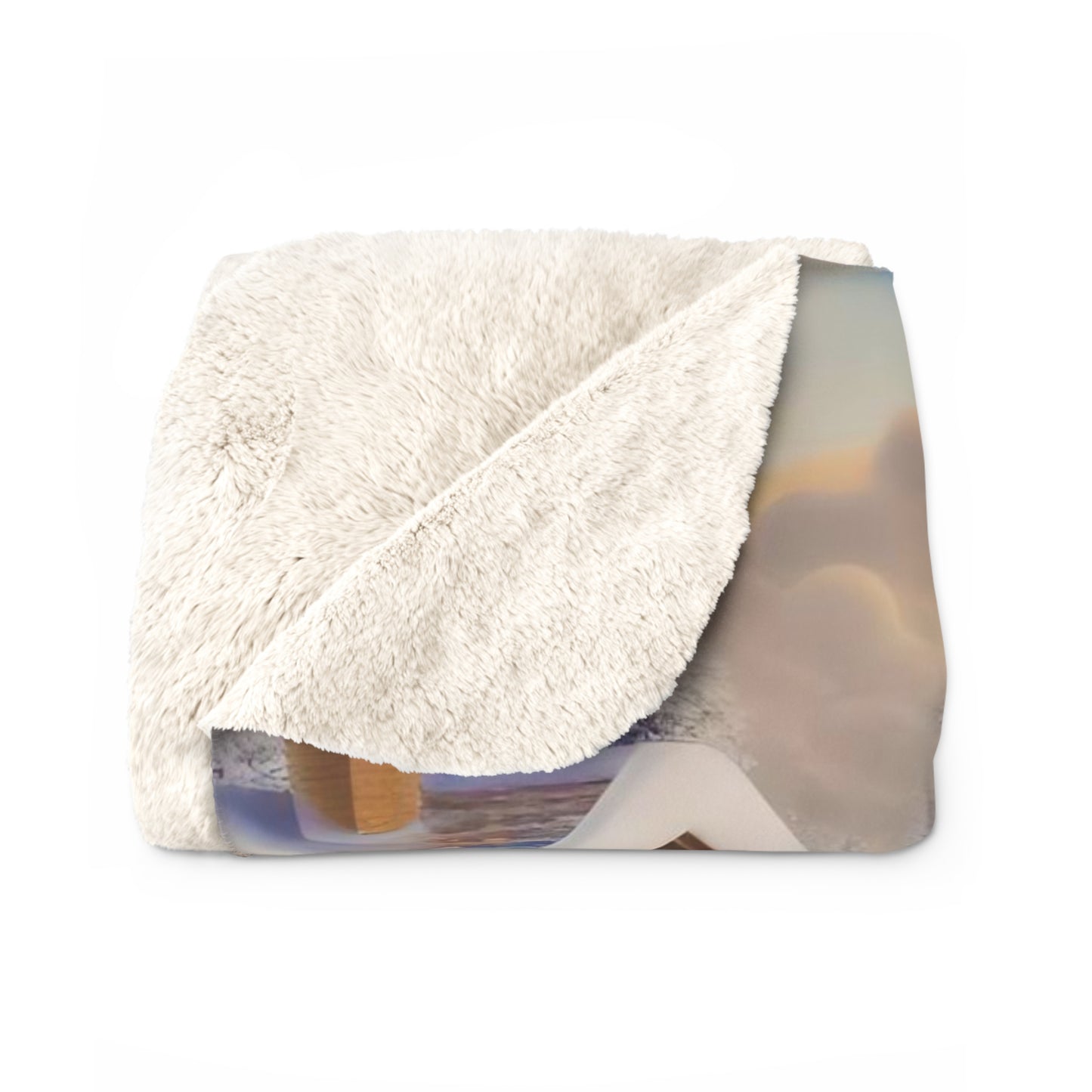 Sherpa Fleece Blanket - Winter 112