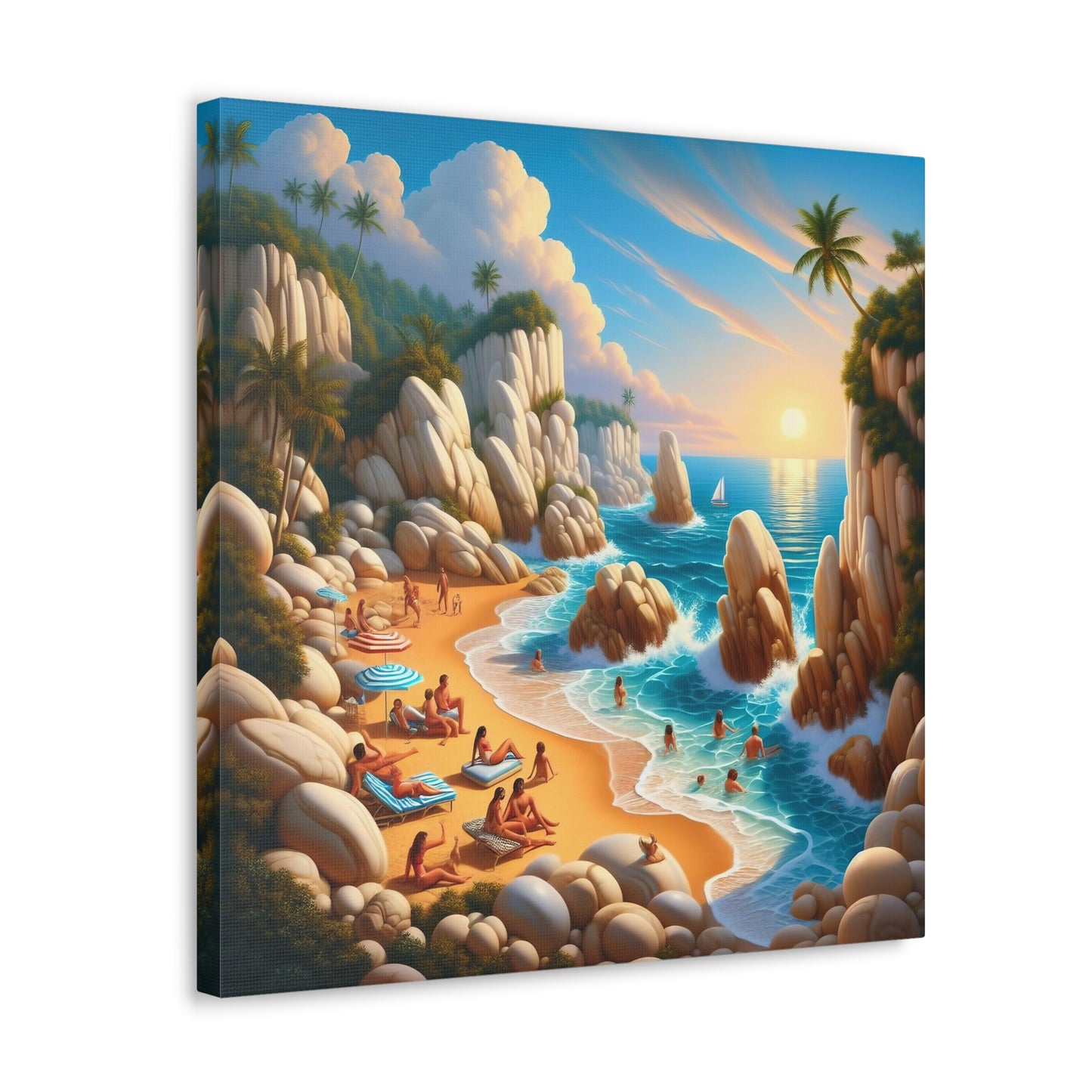 Canvas Gallery Wrap - Beach 5