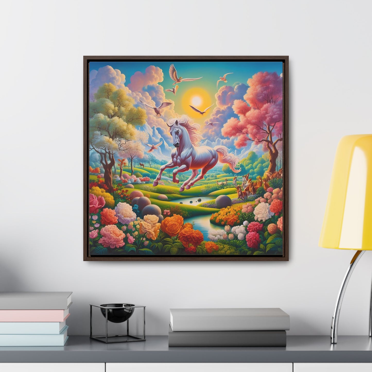 Framed Gallery Canvas Wrap - Spring 37