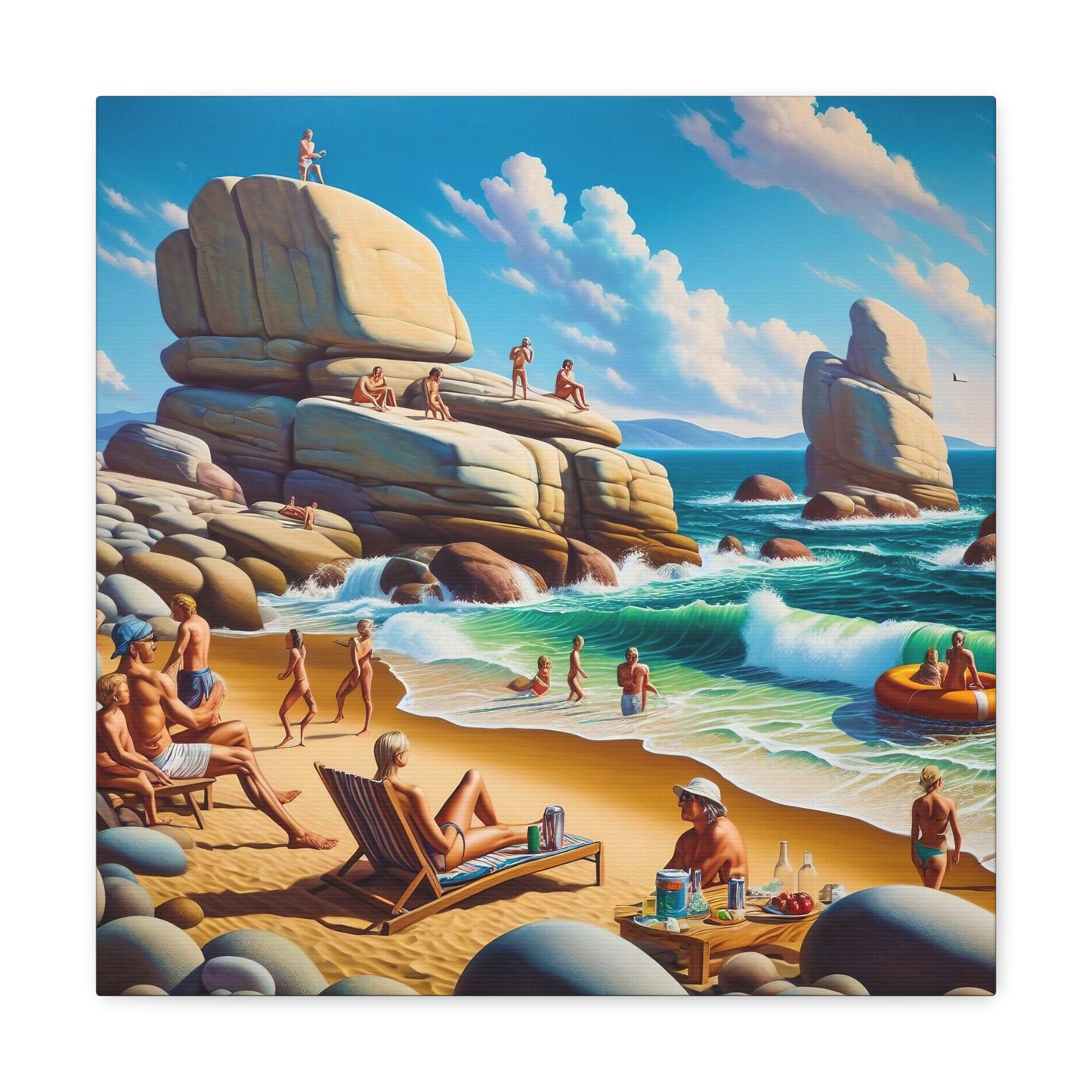 Canvas Gallery Wrap - Beach 1