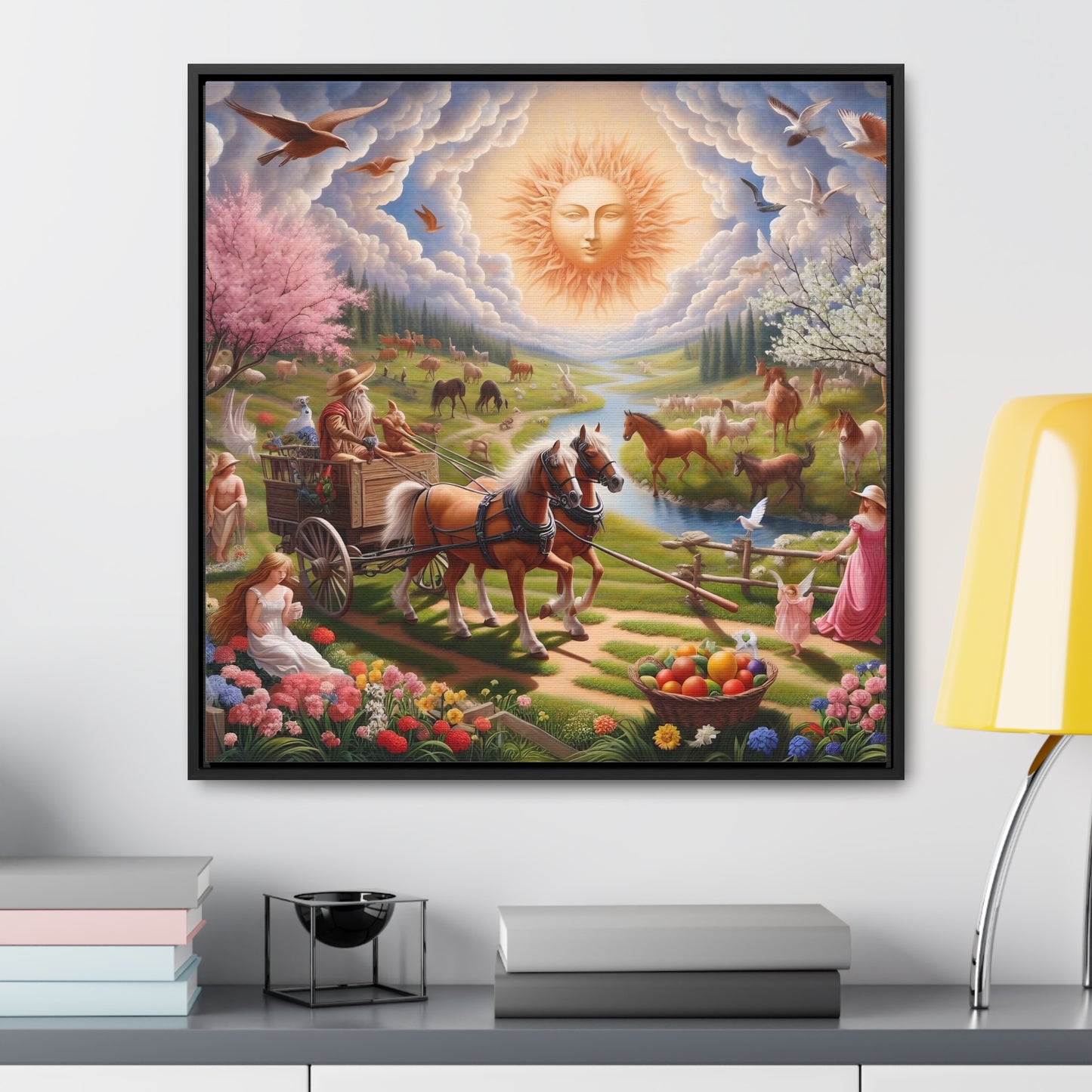 Framed Gallery Canvas Wrap - Spring 26