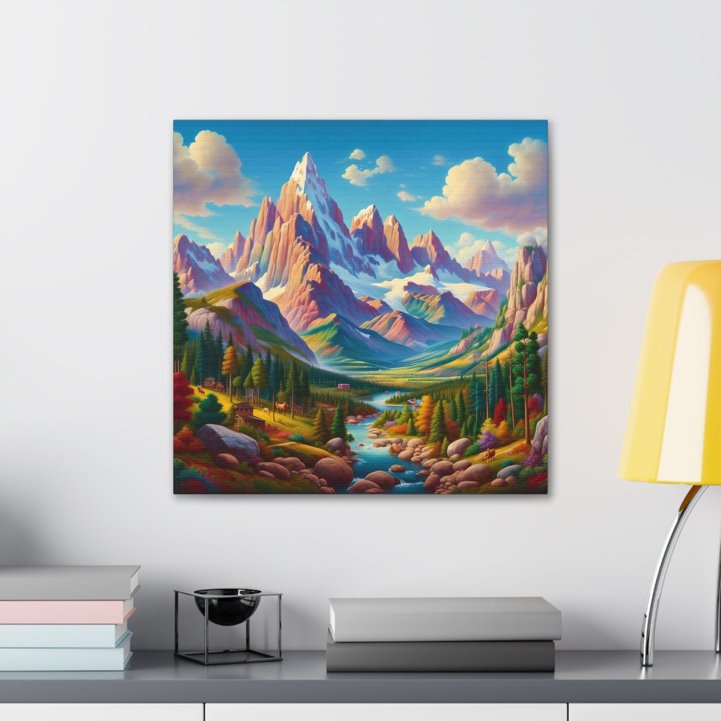 Canvas Gallery Wrap - Mountains 4