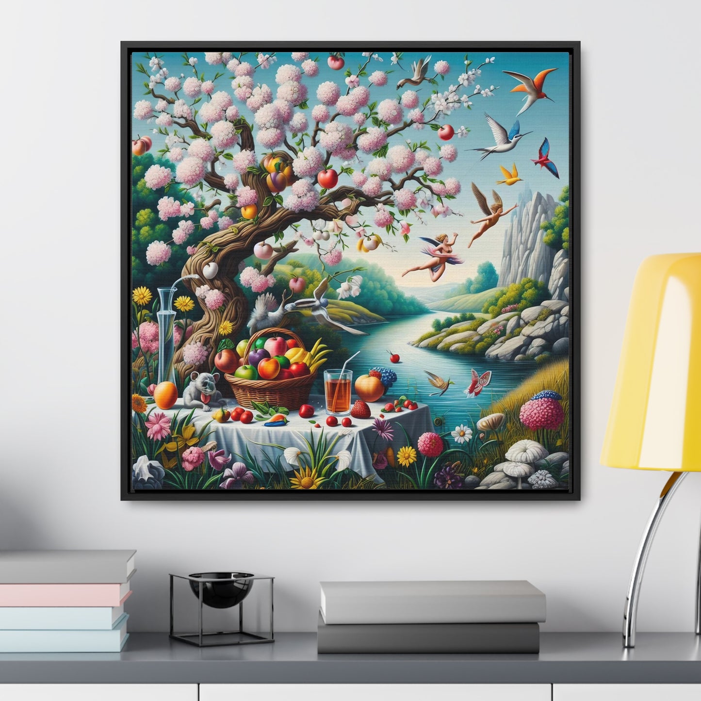 Framed Gallery Canvas Wrap - Spring 36