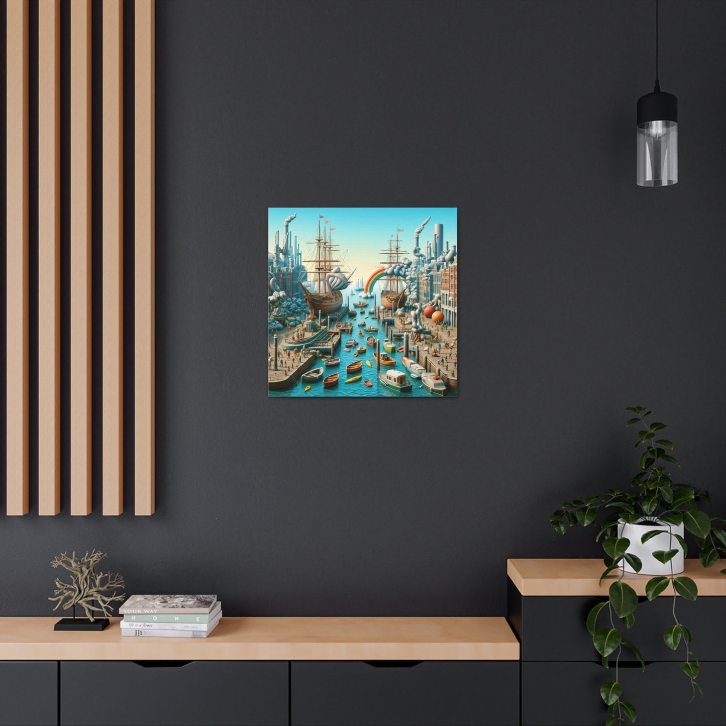 Canvas Gallery Wrap - Harbor 10