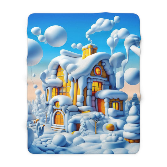 Sherpa Fleece Blanket - Winter 111