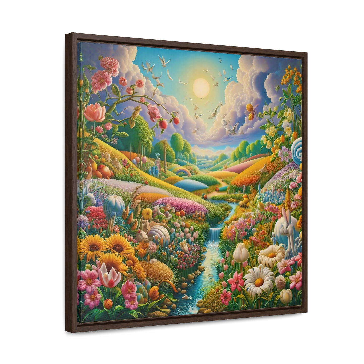 Framed Gallery Canvas Wrap - Spring 107