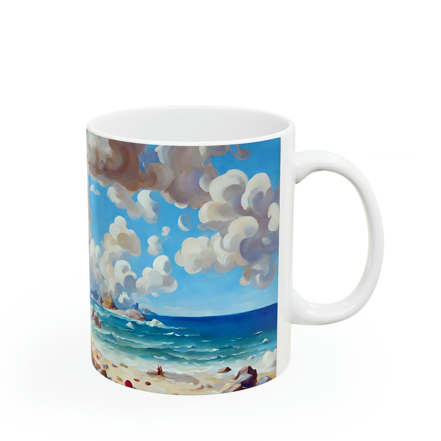 Ceramic Mug 11oz - Beach 2023