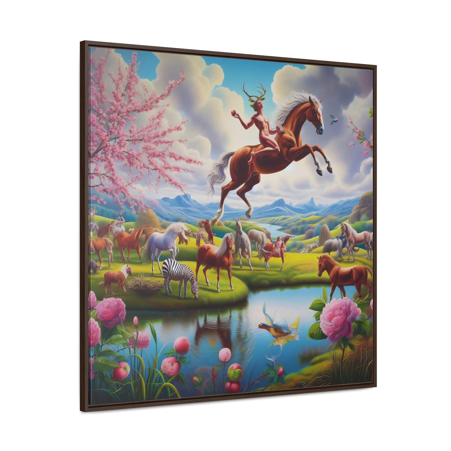 Framed Gallery Canvas Wrap - Spring 118