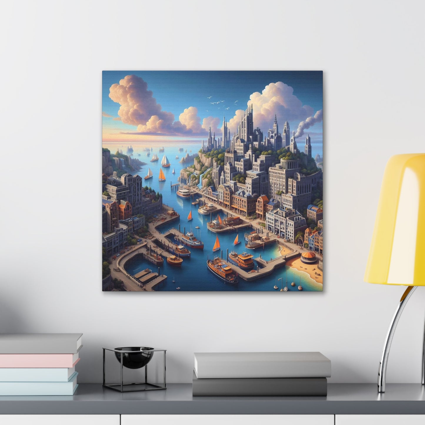 Canvas Gallery Wrap - Harbor 3