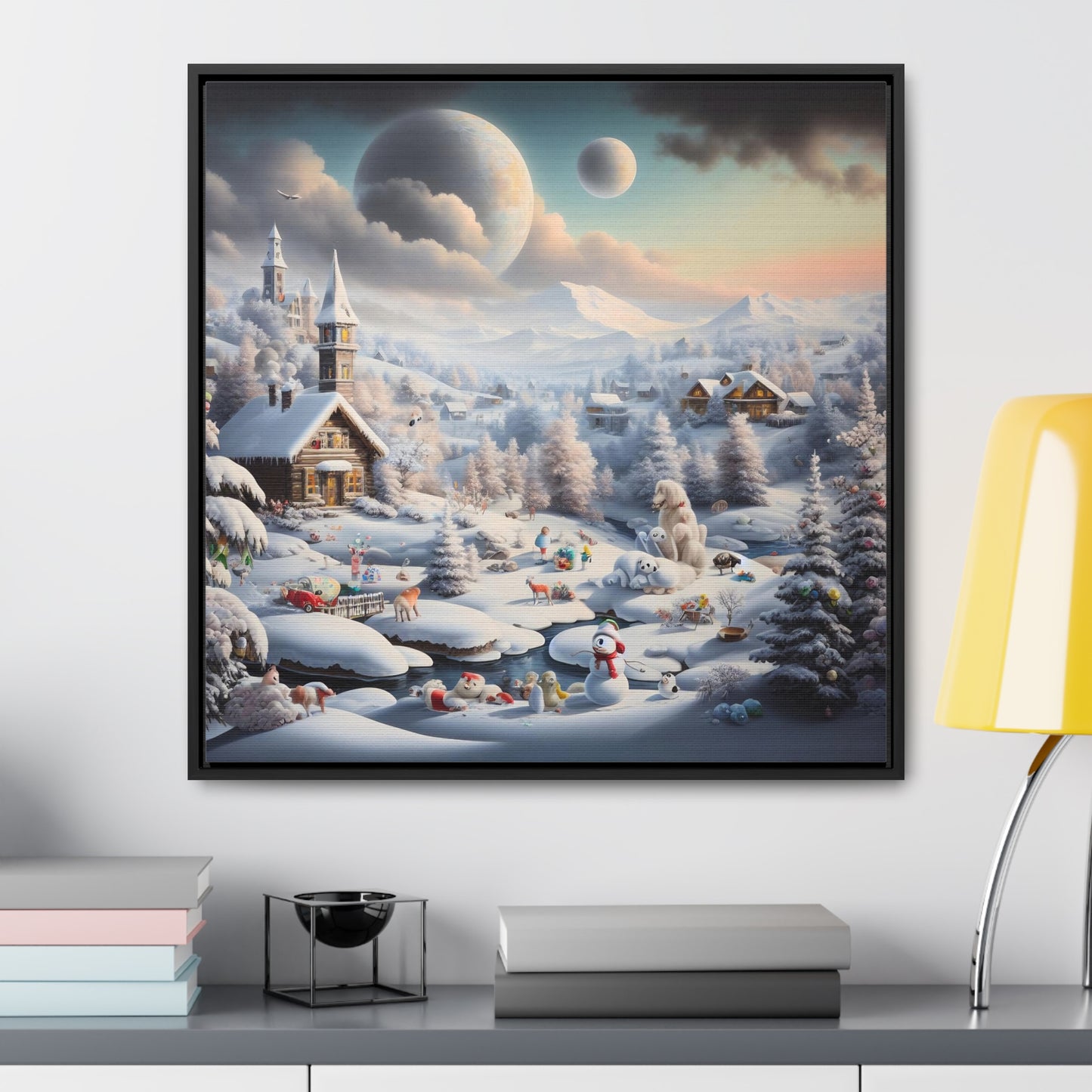 Framed Gallery Canvas Wrap - Winter 104