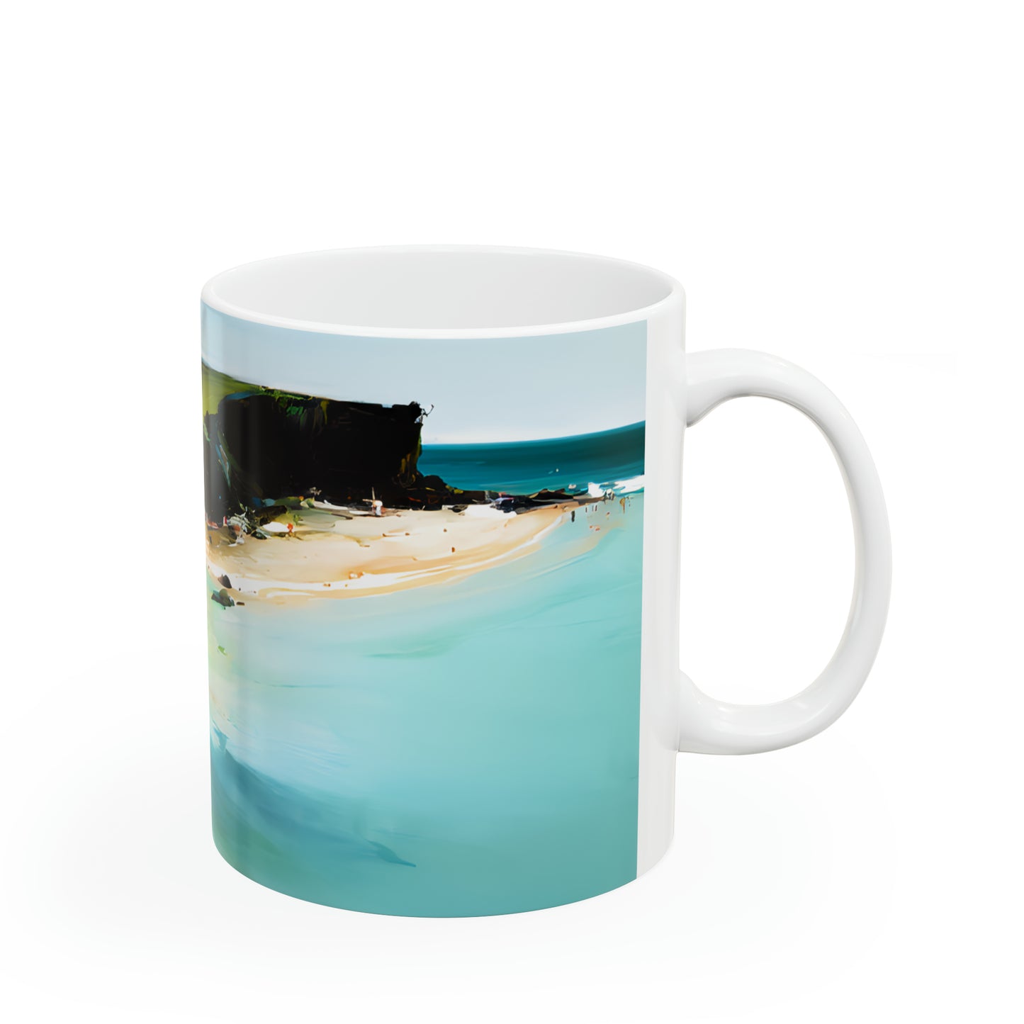 Ceramic Mug 11oz - Beach 7002