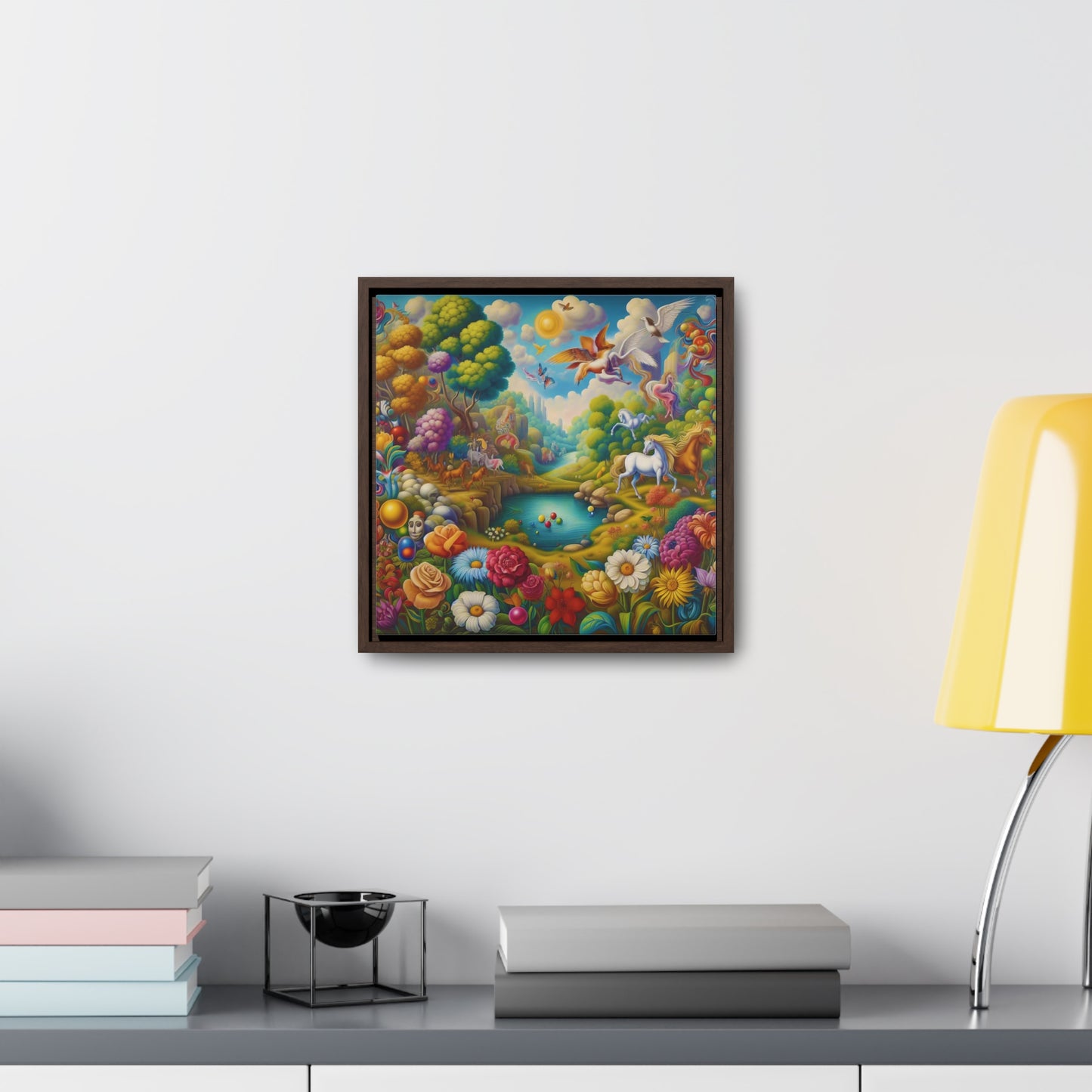 Framed Gallery Canvas Wrap - Spring 3