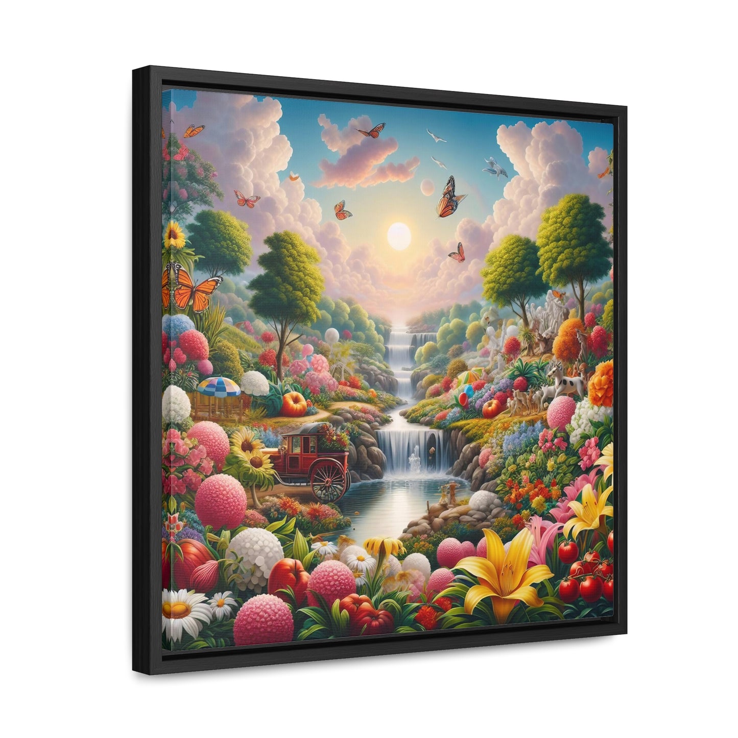 Framed Gallery Canvas Wrap - Spring 33