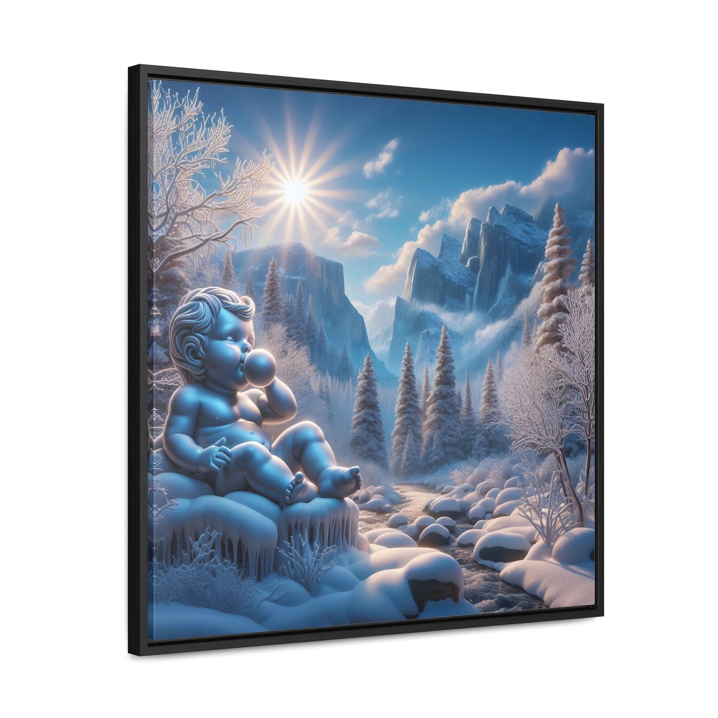 Framed Gallery Canvas Wrap - Winter 119