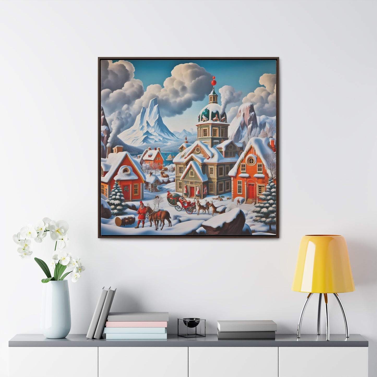 Framed Gallery Canvas Wrap - Winter 124