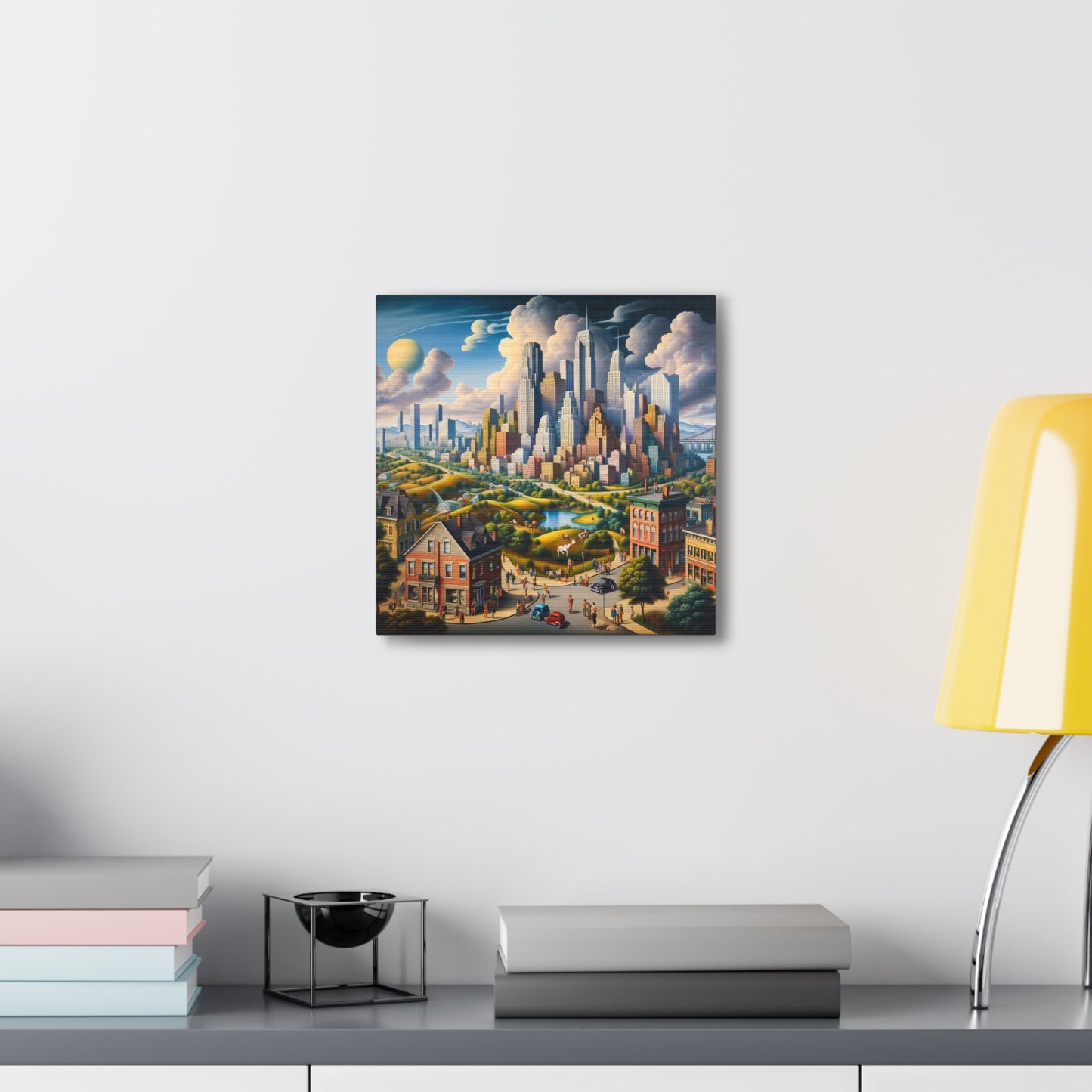 Canvas Gallery Wrap - City 7