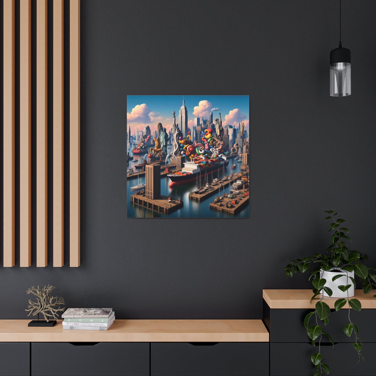 Canvas Gallery Wrap - Harbor 16