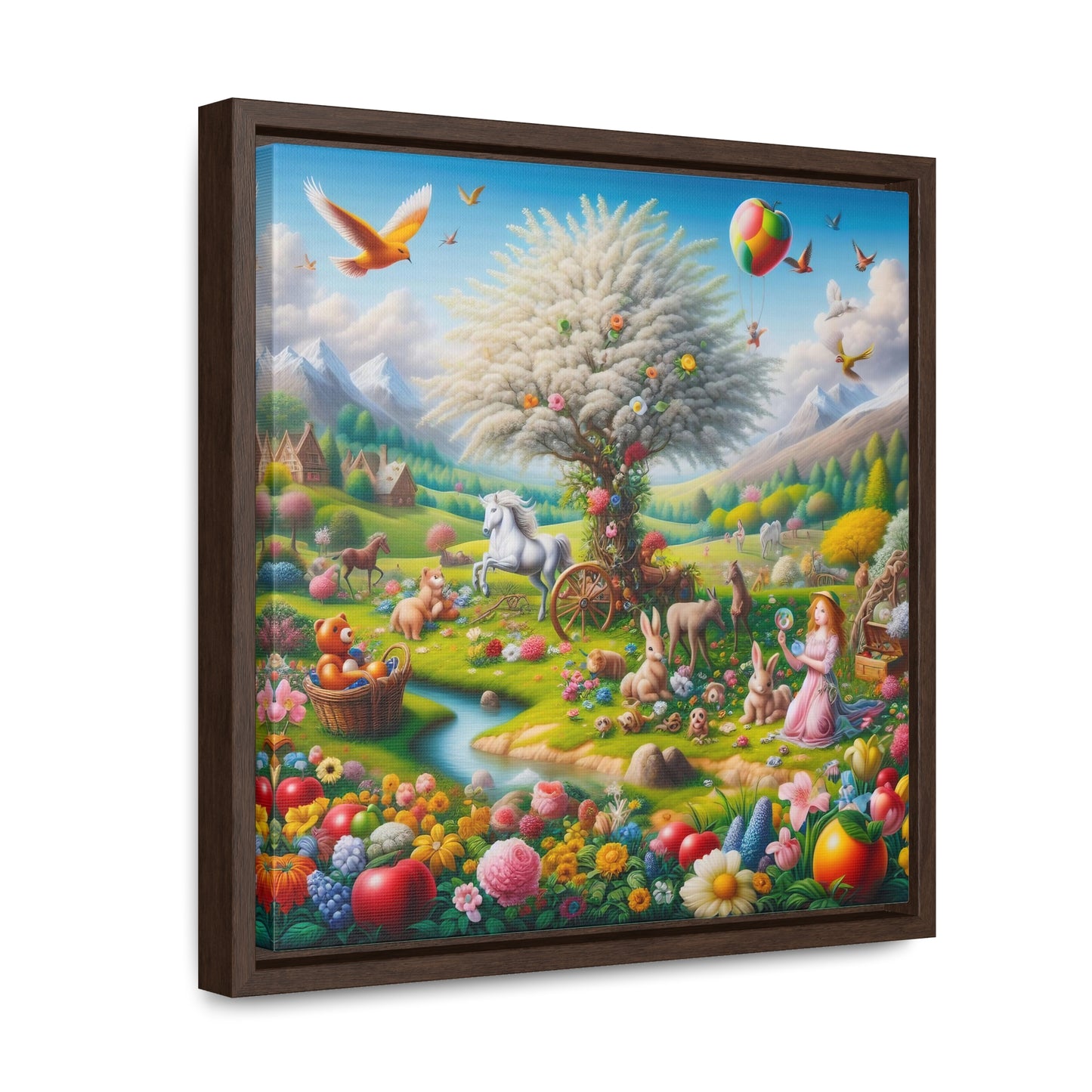 Framed Gallery Canvas Wrap - Spring 127