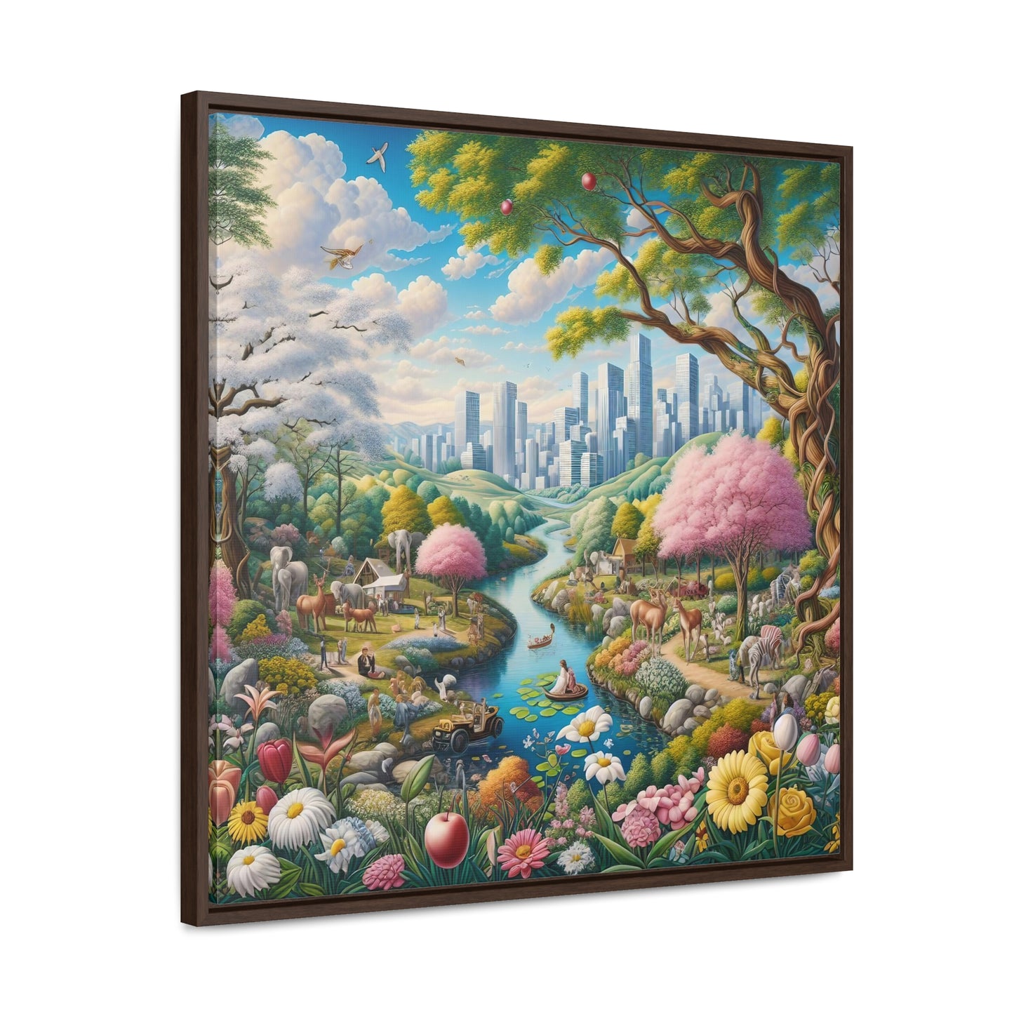 Framed Gallery Canvas Wrap - Spring 27