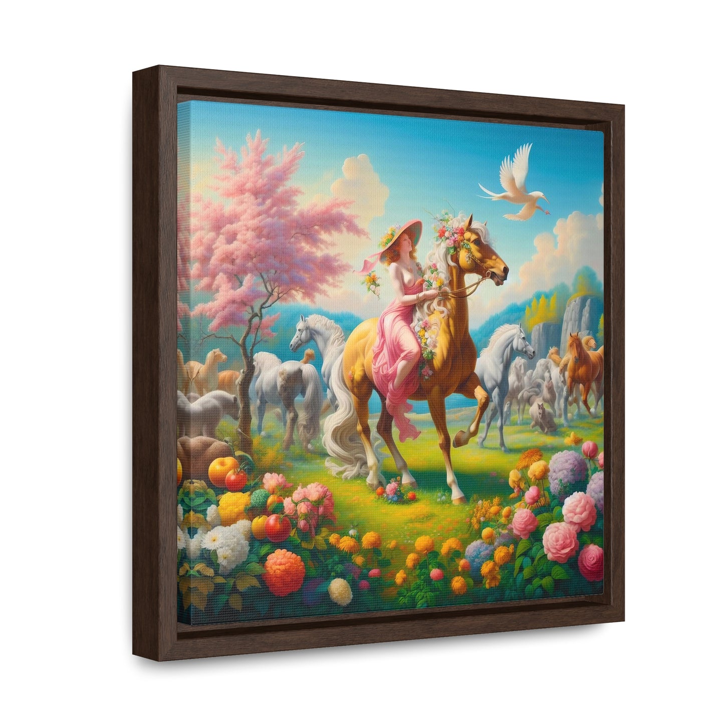 Framed Gallery Canvas Wrap - Spring 41