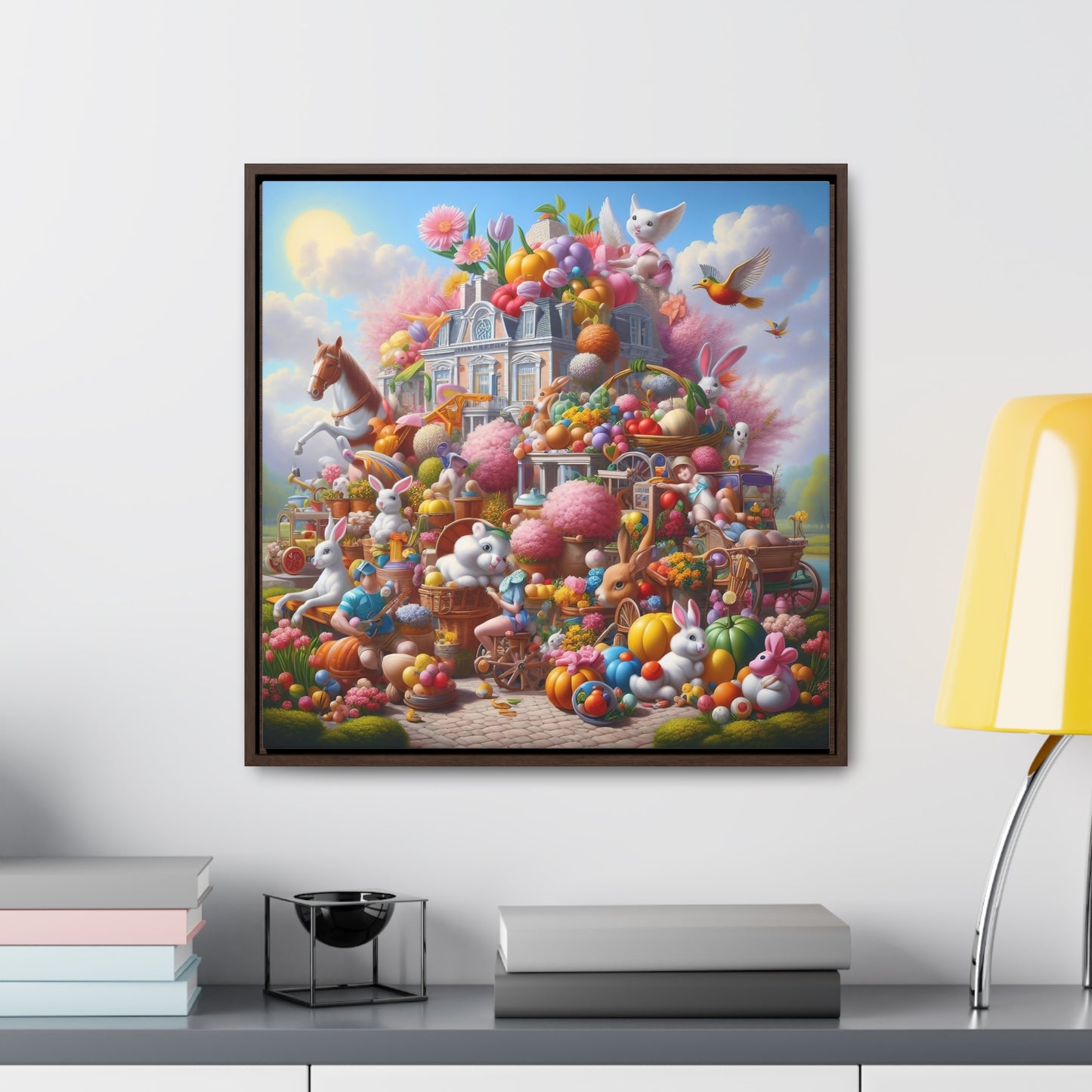 Framed Gallery Canvas Wrap - Spring 14