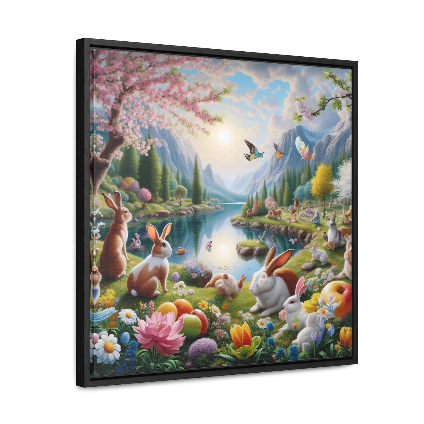 Framed Gallery Canvas Wrap - Spring 15