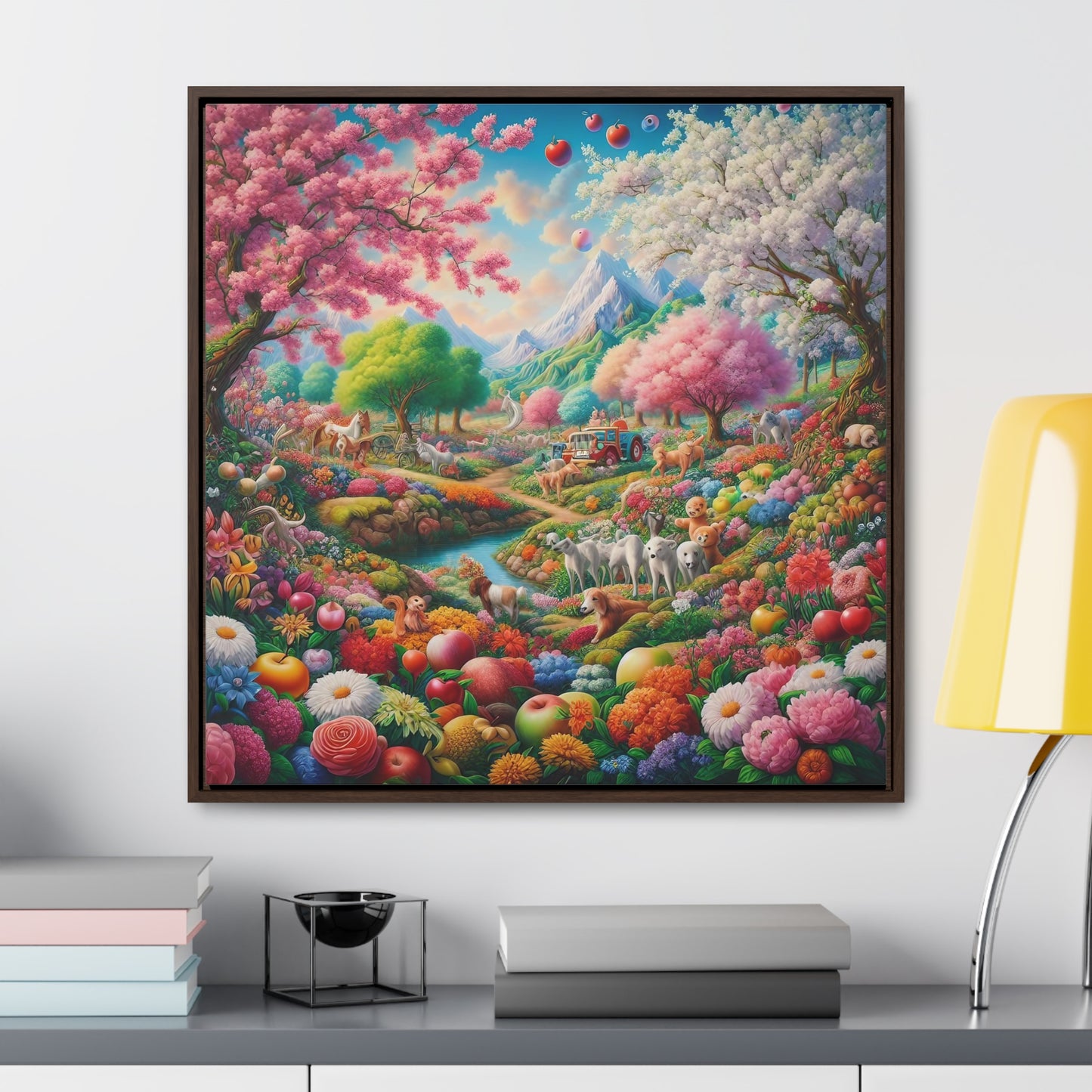 Framed Gallery Canvas Wrap - Spring 45