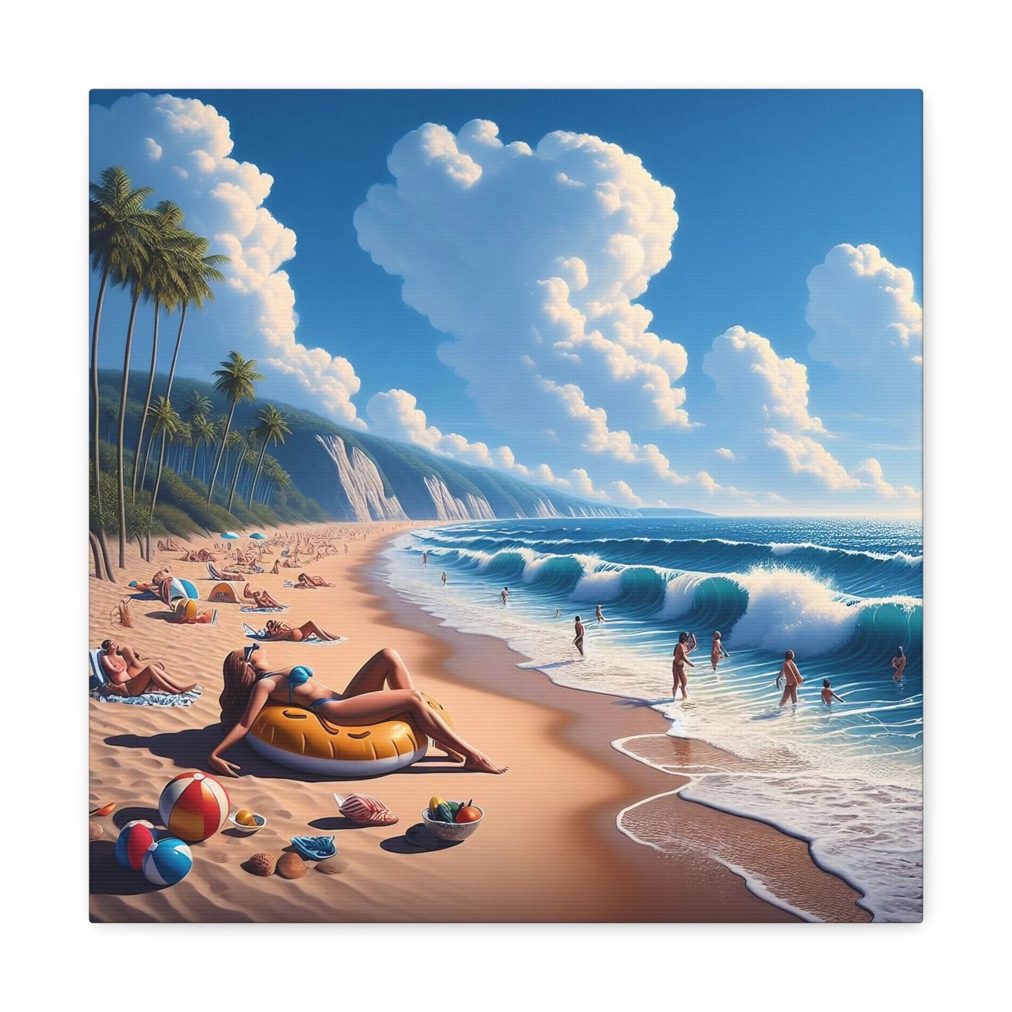 Canvas Gallery Wrap - Beach 23