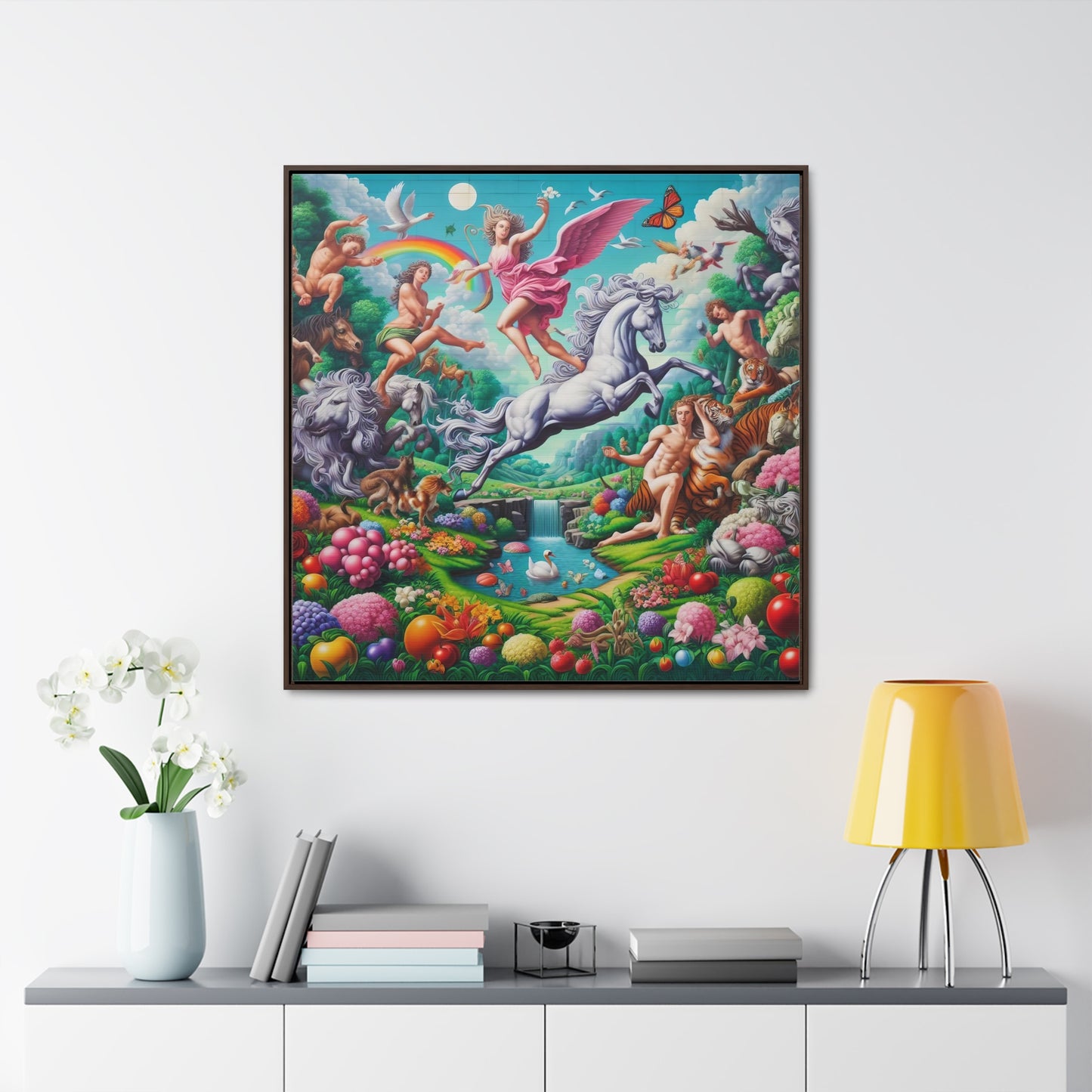 Framed Gallery Canvas Wrap - Spring 113