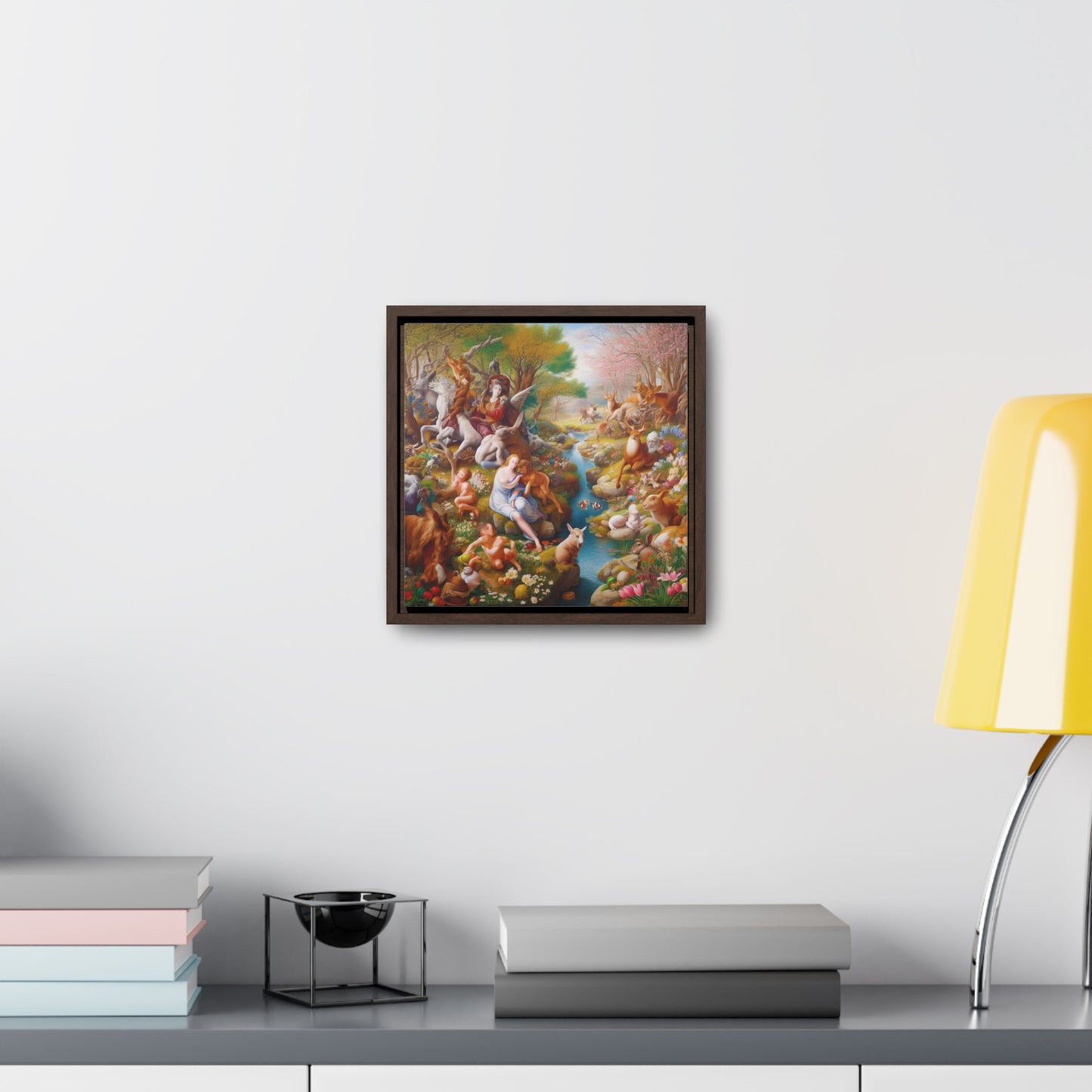 Framed Gallery Canvas Wrap - Spring 111