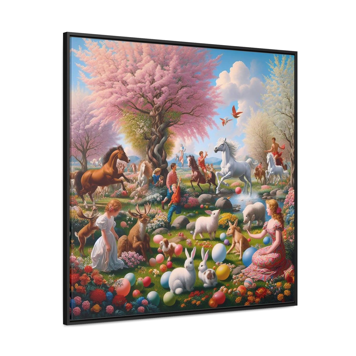 Framed Gallery Canvas Wrap - Spring 43