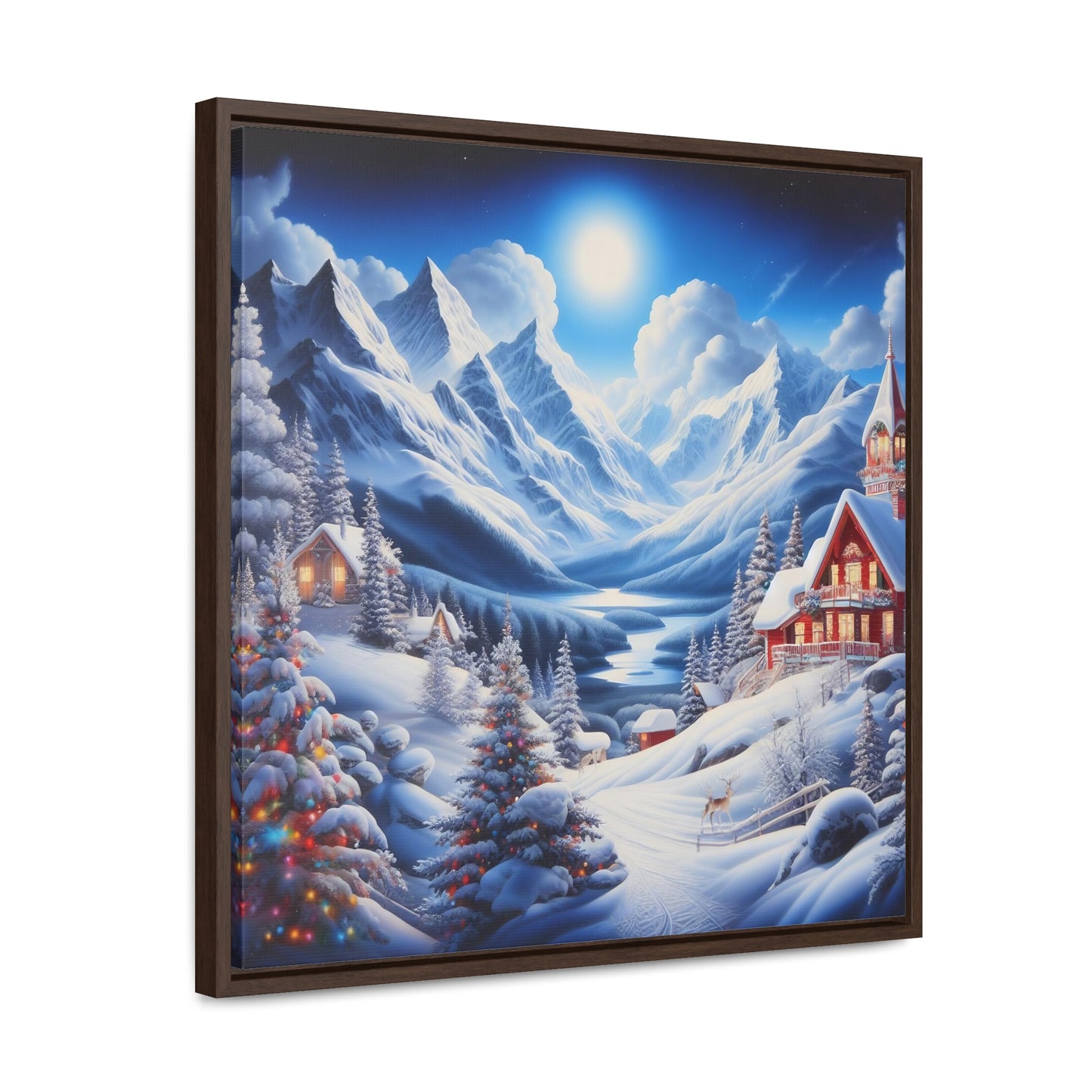 Framed Gallery Canvas Wrap - Winter 106