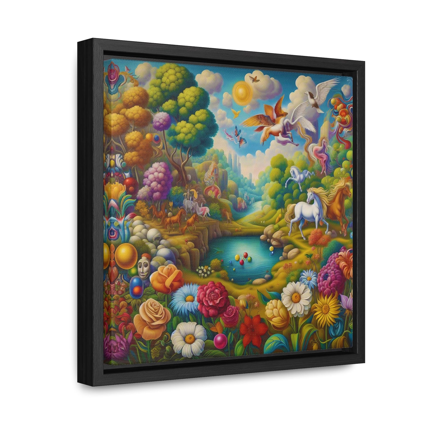 Framed Gallery Canvas Wrap - Spring 3