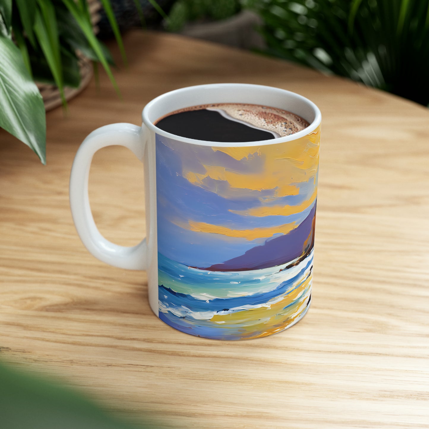 Ceramic Mug 11oz - Beach 6003