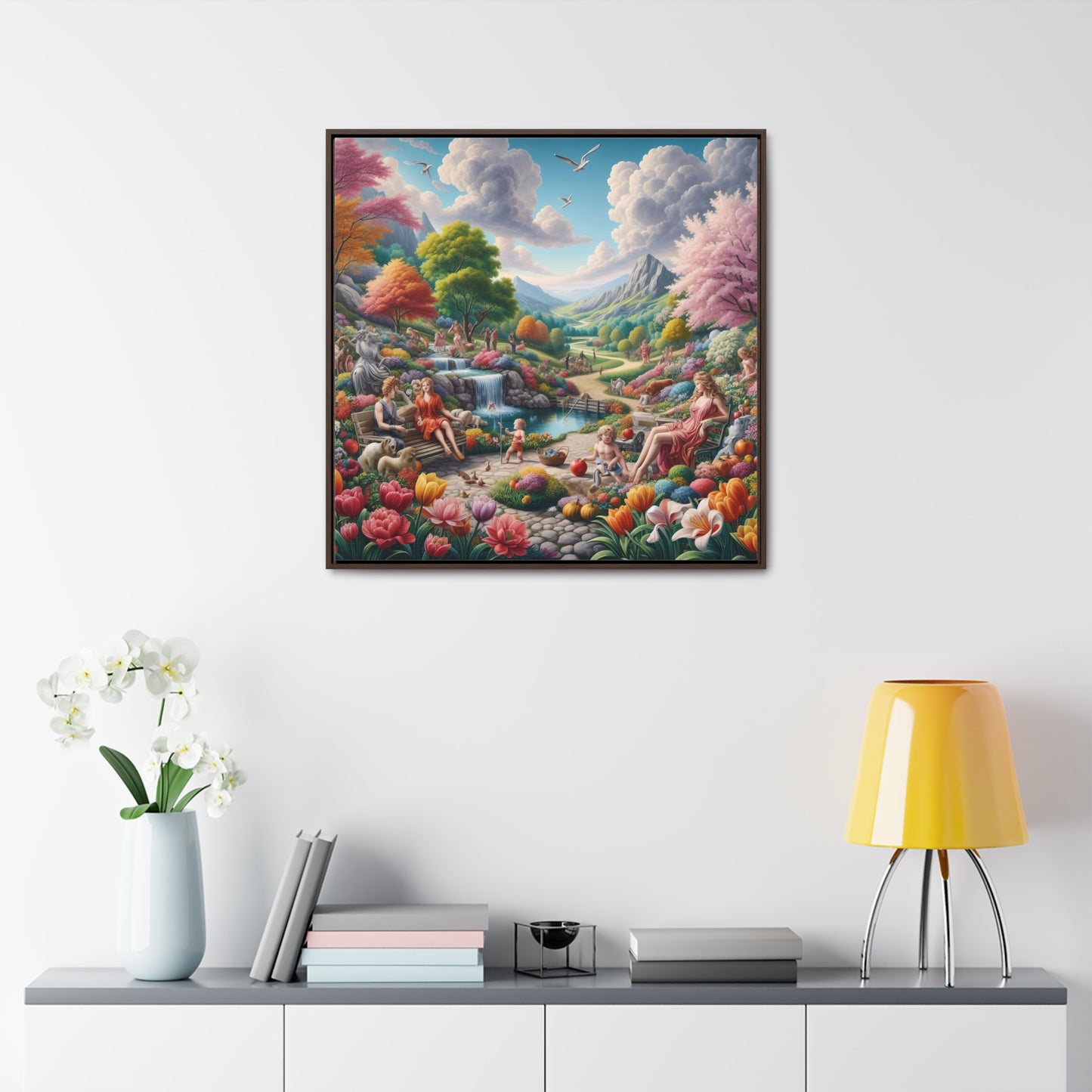 Framed Gallery Canvas Wrap - Spring 20