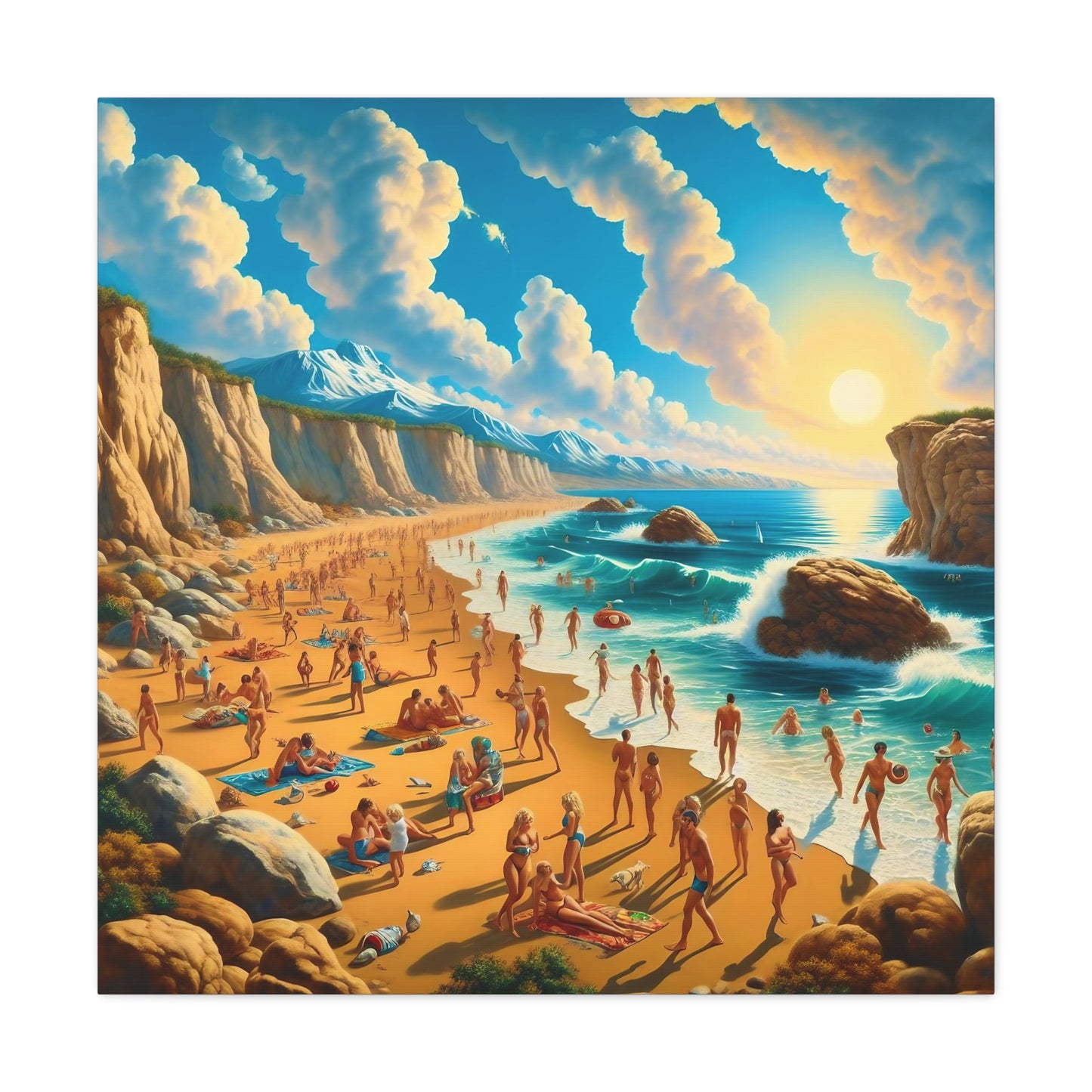 Canvas Gallery Wrap - Beach 3