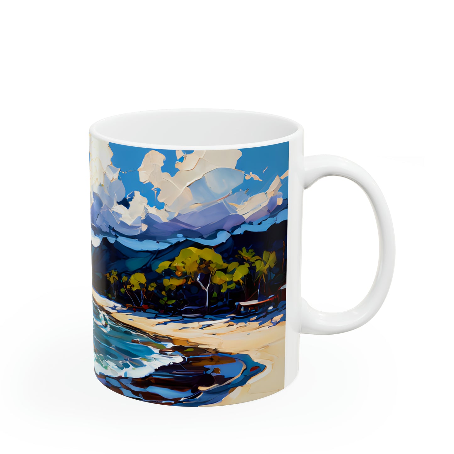 Ceramic Mug 11oz - Beach 11002