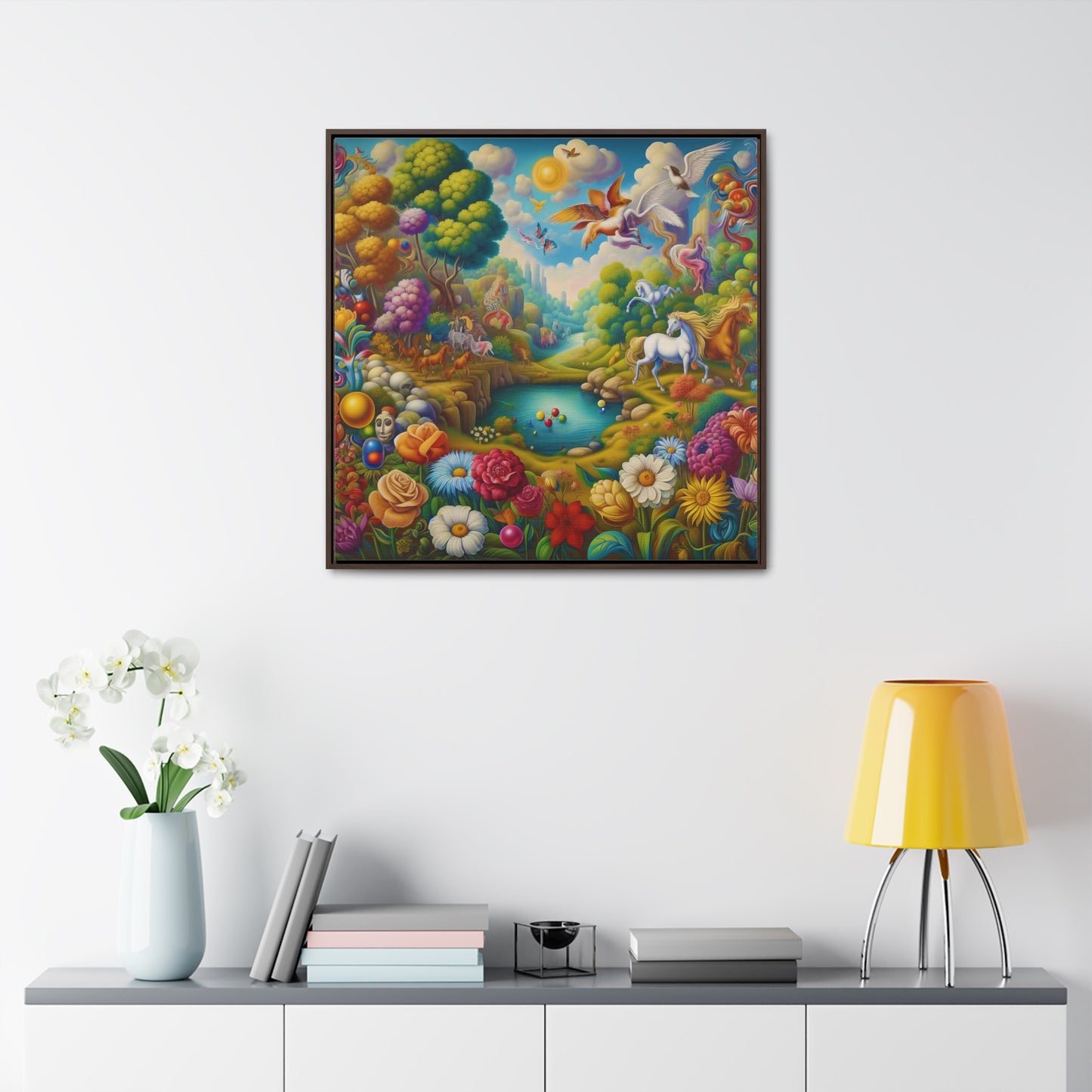 Framed Gallery Canvas Wrap - Spring 3