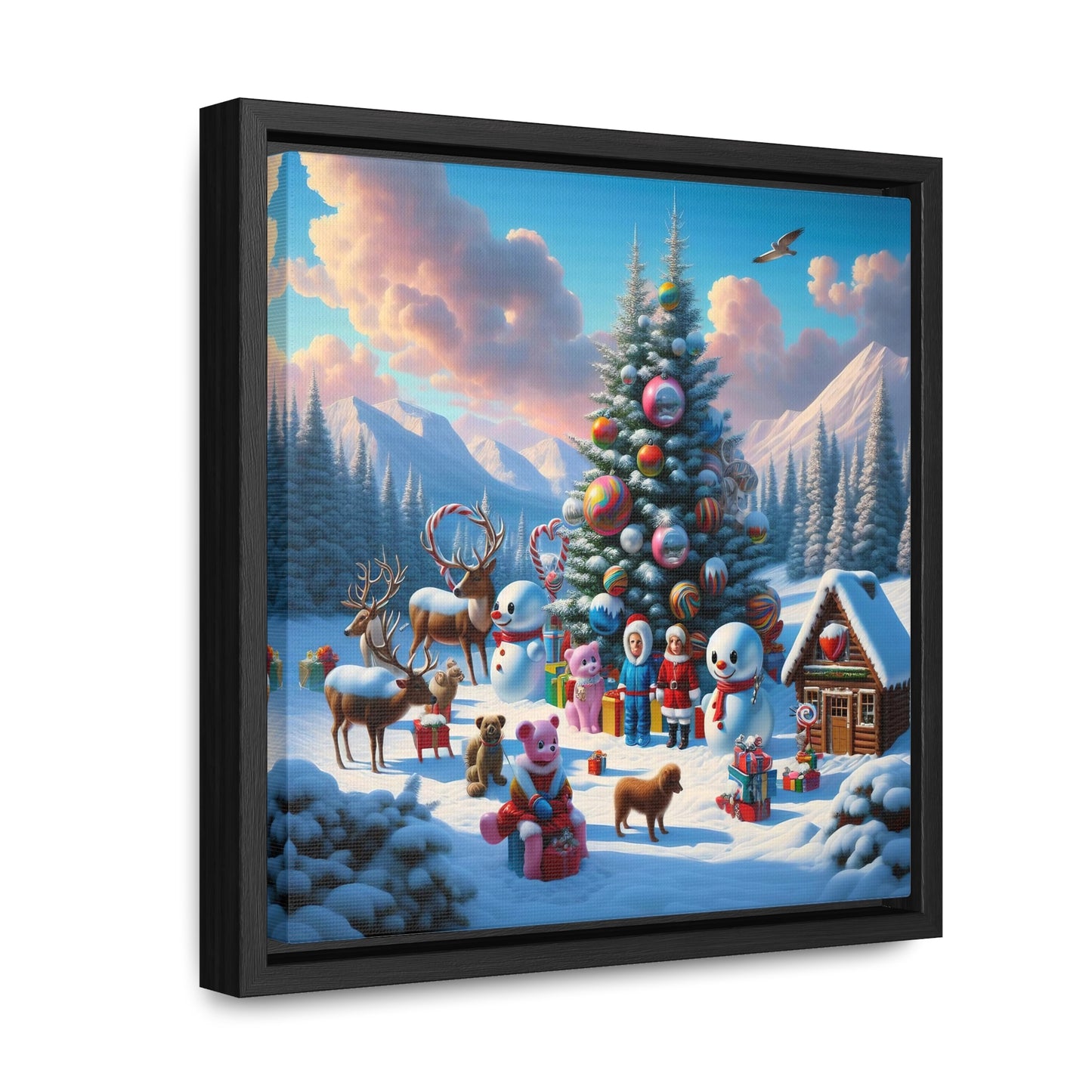 Framed Gallery Canvas Wrap - Winter 122