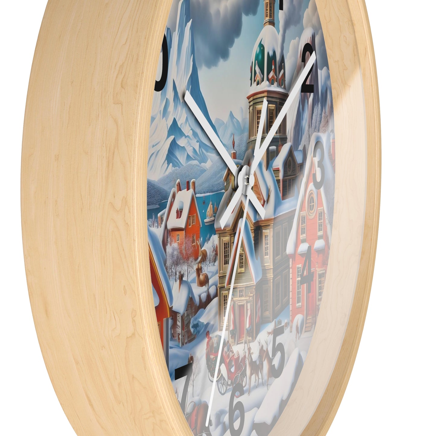 Wall Clock - Winter 124