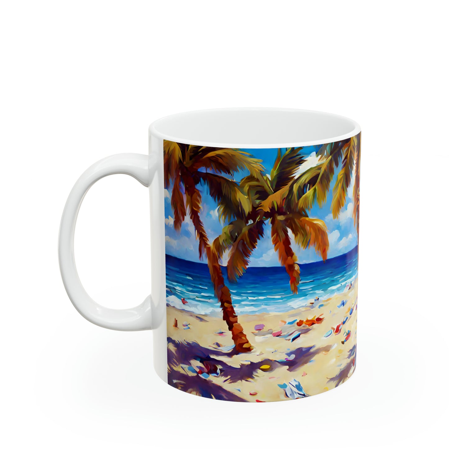 Ceramic Mug 11oz - Beach 2018