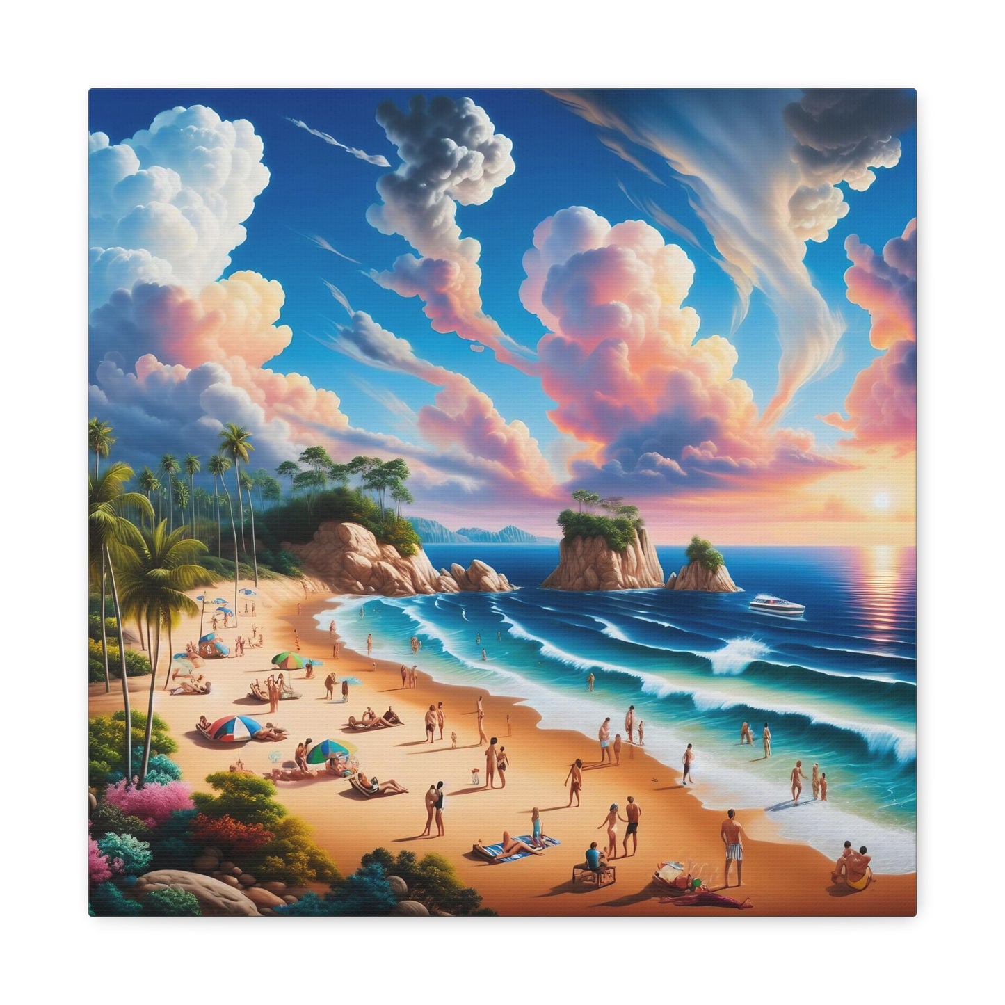 Canvas Gallery Wrap - Beach 10