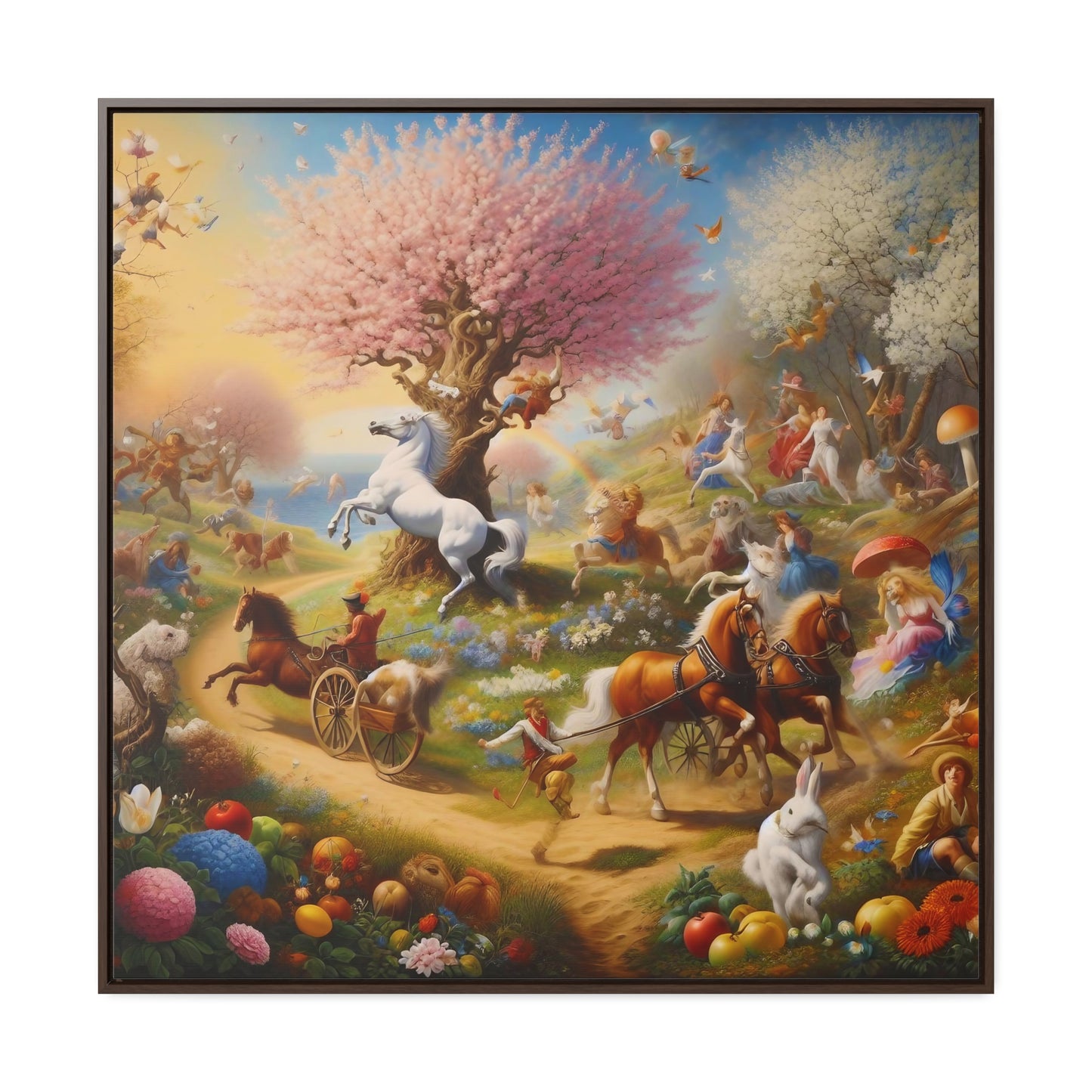 Framed Gallery Canvas Wrap - Spring 125